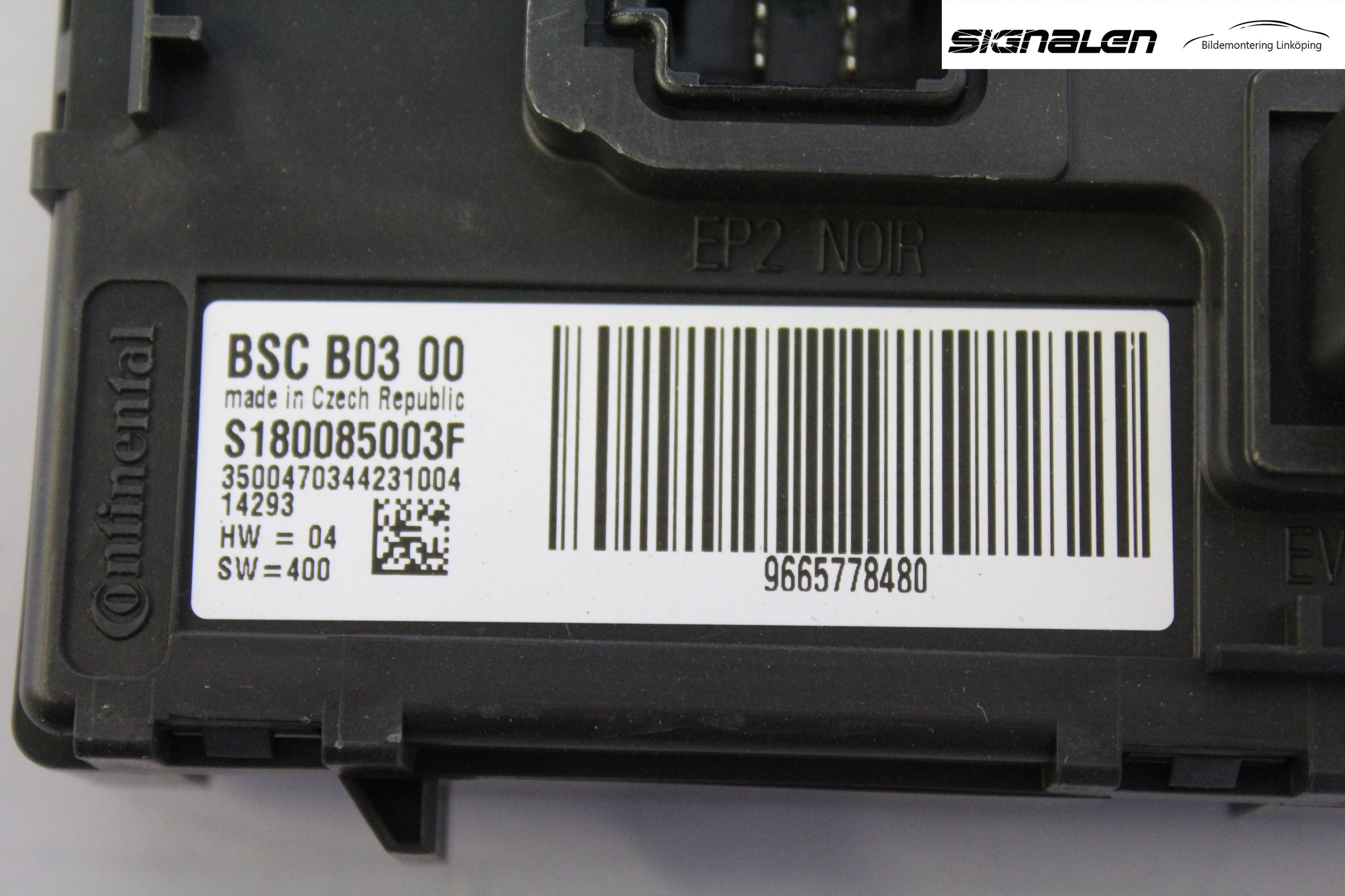 Fiat SCUDO 07-16 Styrenhet Dragkrok