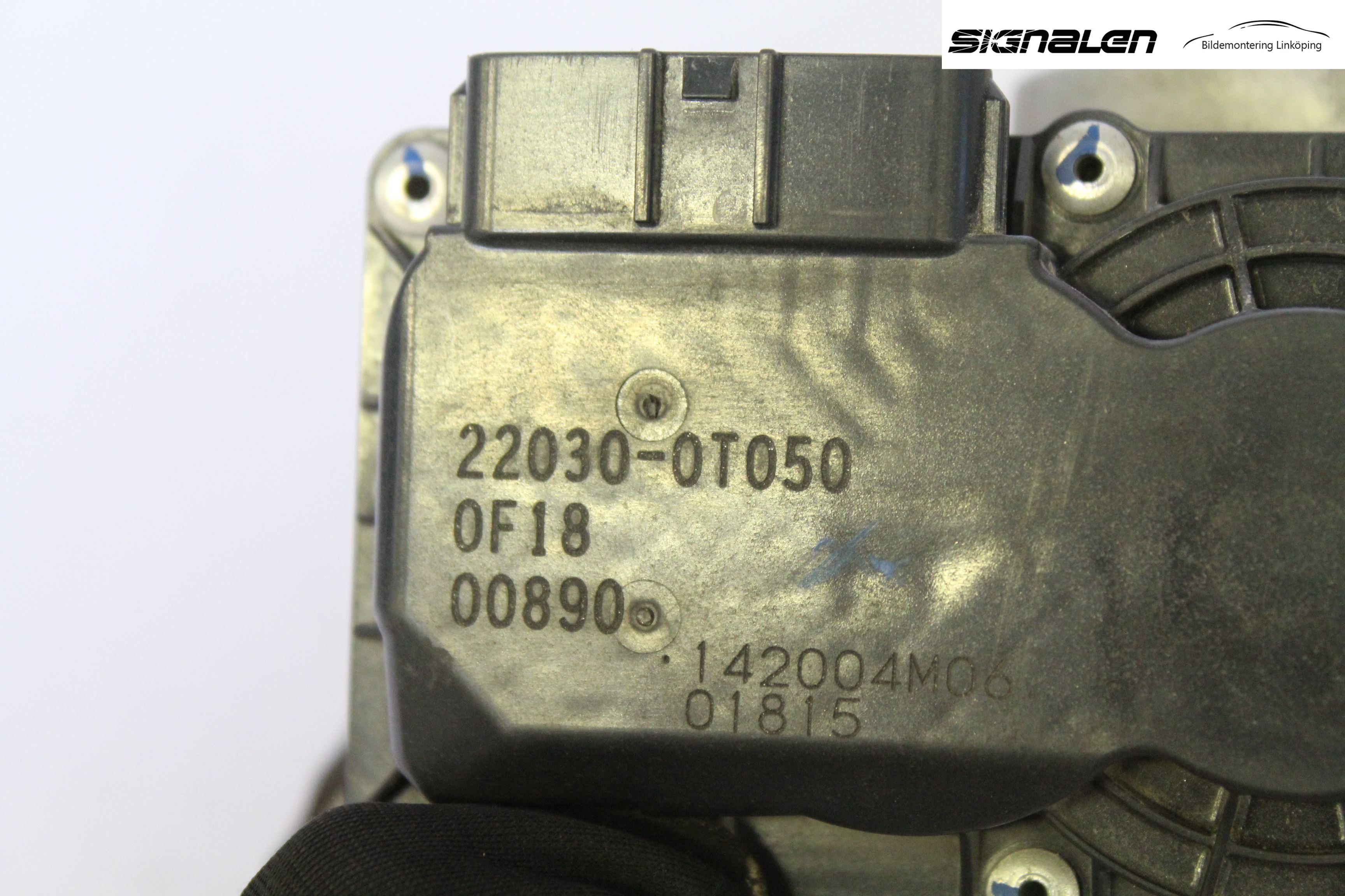 Toyota AURIS 10-12 Injspjällhus