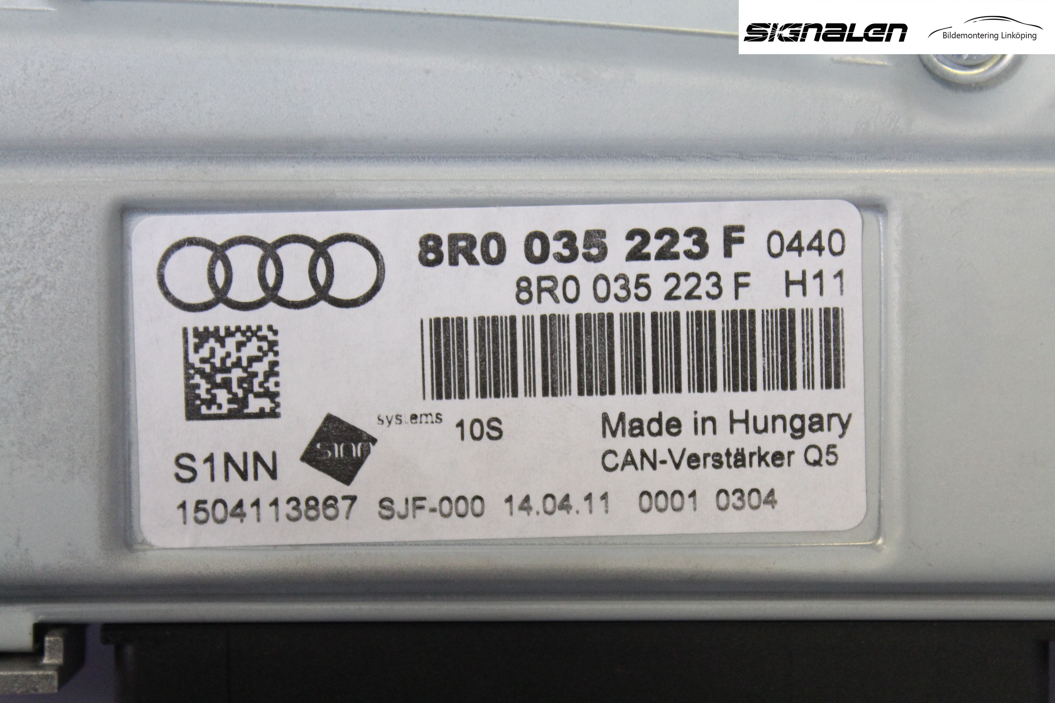 Audi A4/S4 08-11 Radio-Stereo Förstärkare