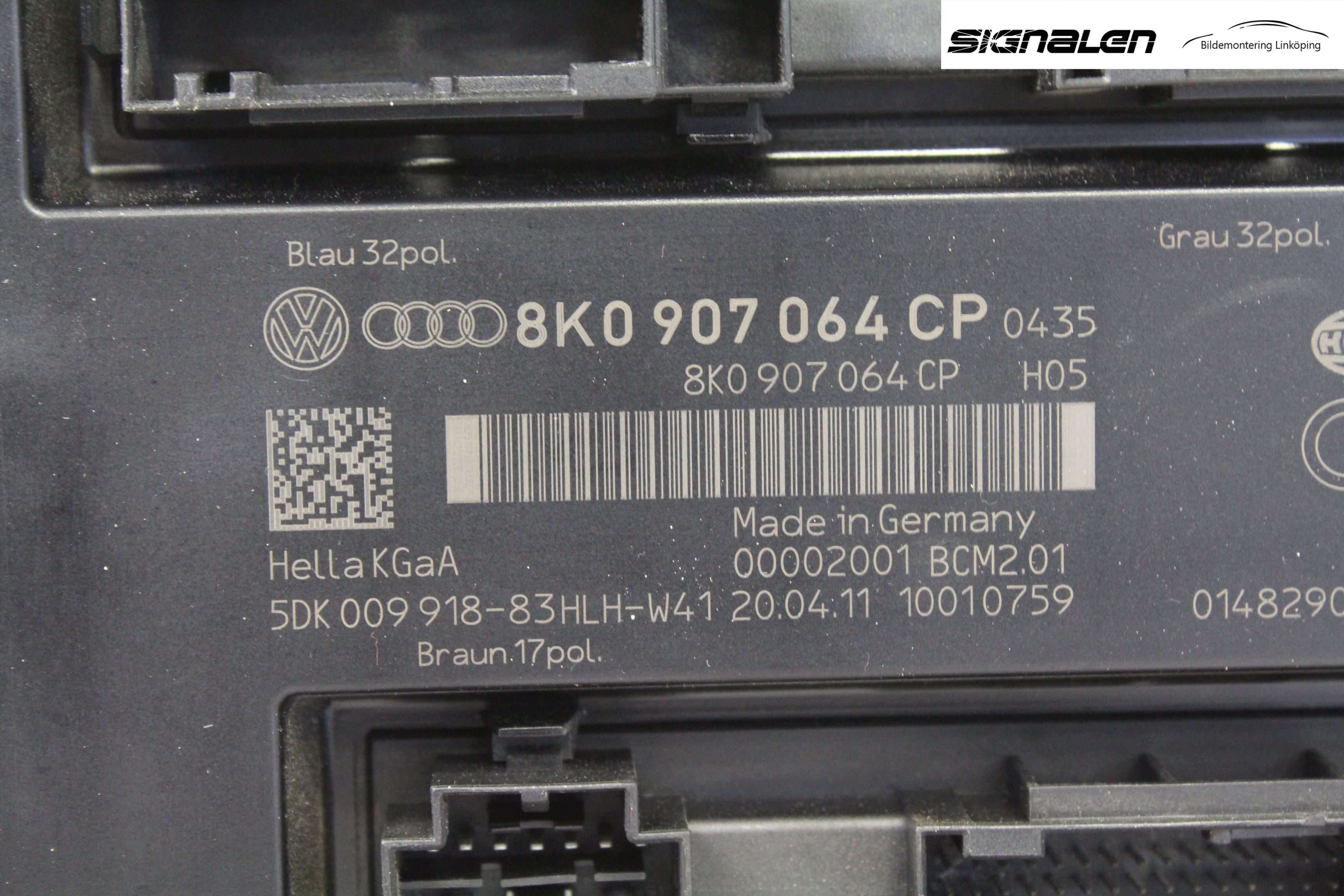 Audi A4/S4 08-11 Komfort Styrdon