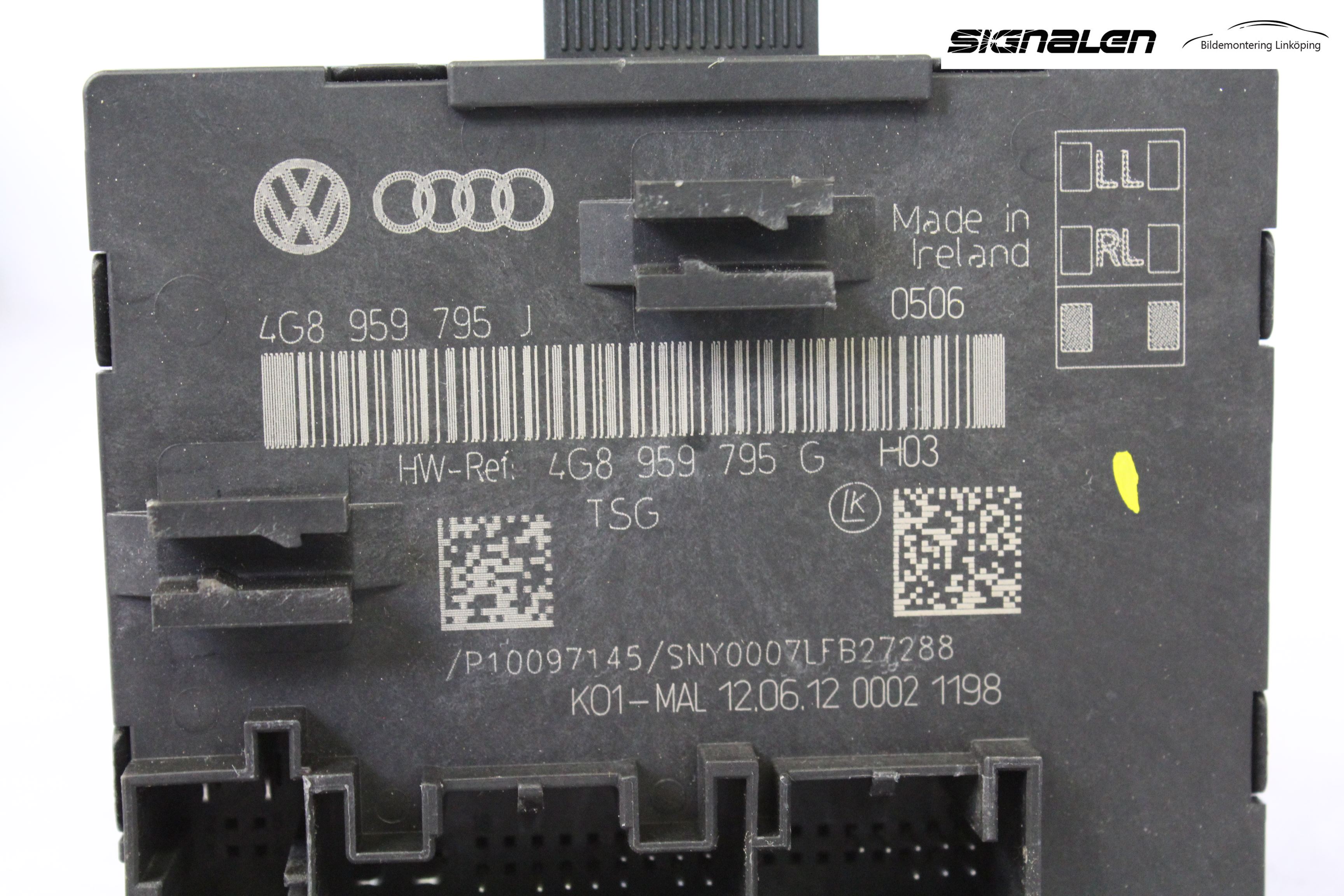 Audi A6/S6 4G 11-18 Styrenhet Dörr