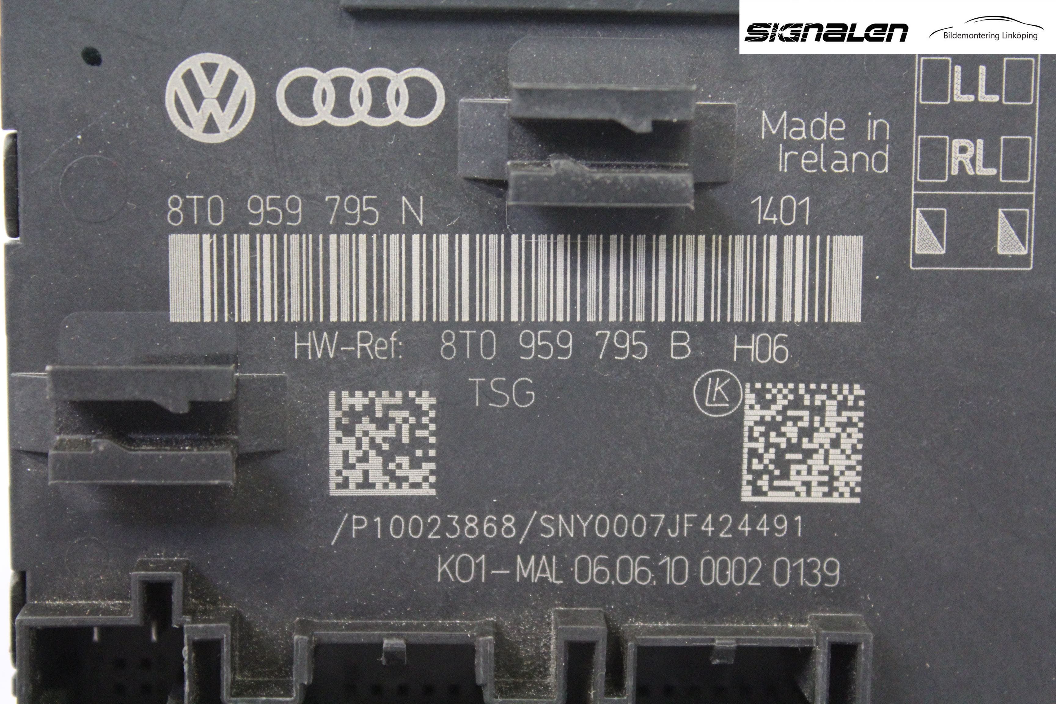 Audi A5 07-16 Styrenhet Dörr