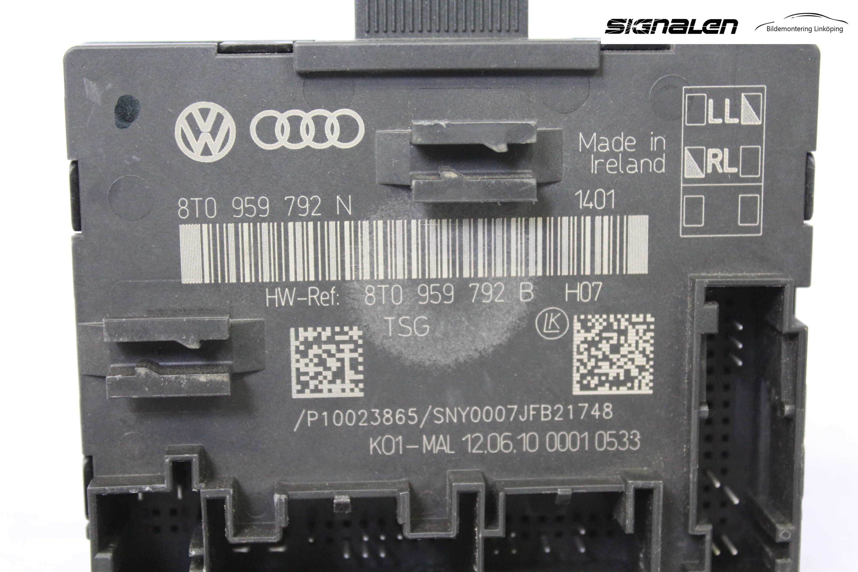 Audi A5 07-16 Styrenhet Dörr