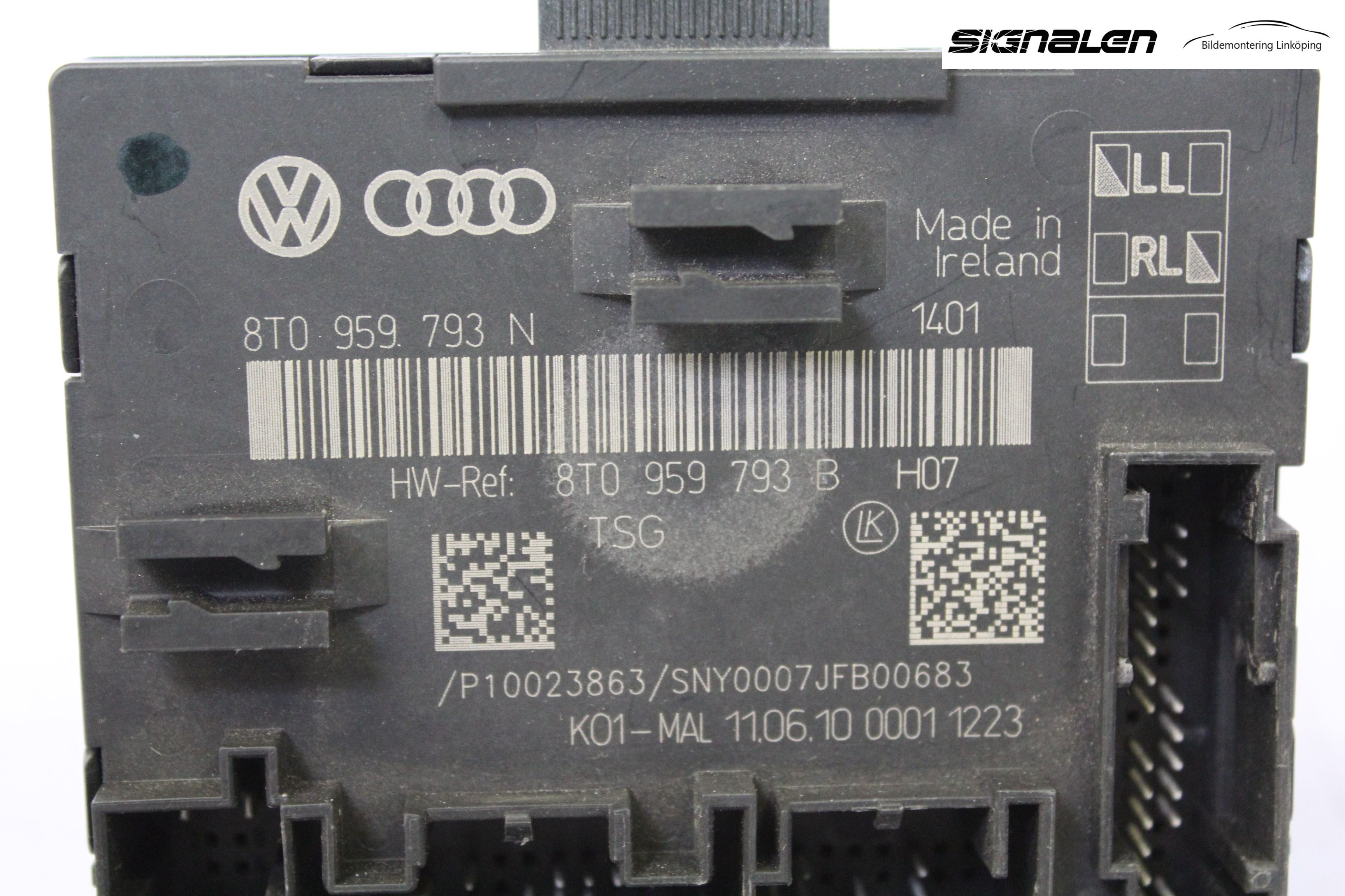 Audi A5 07-16 Styrenhet Dörr