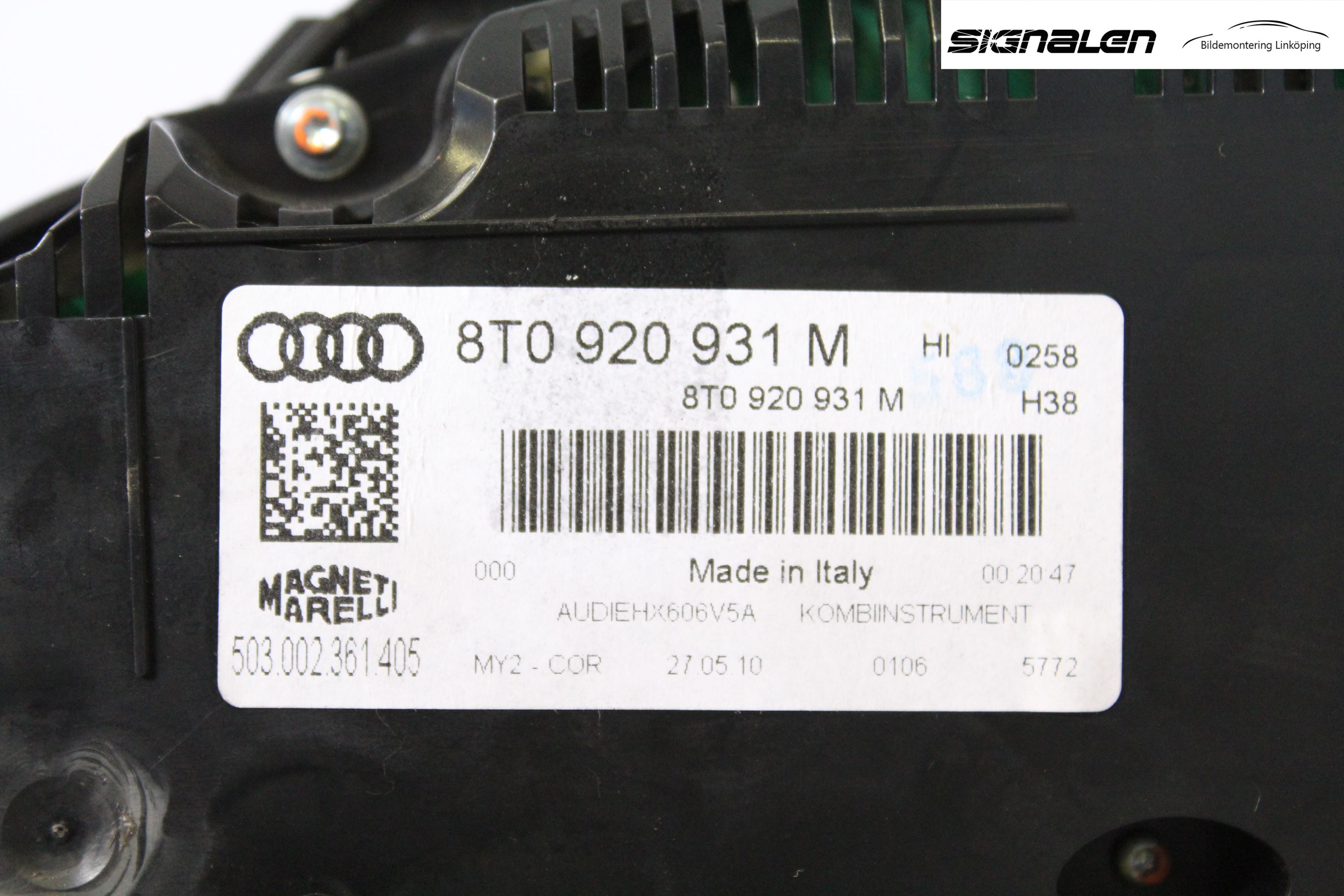 Audi A5 07-16 Instrument Komb