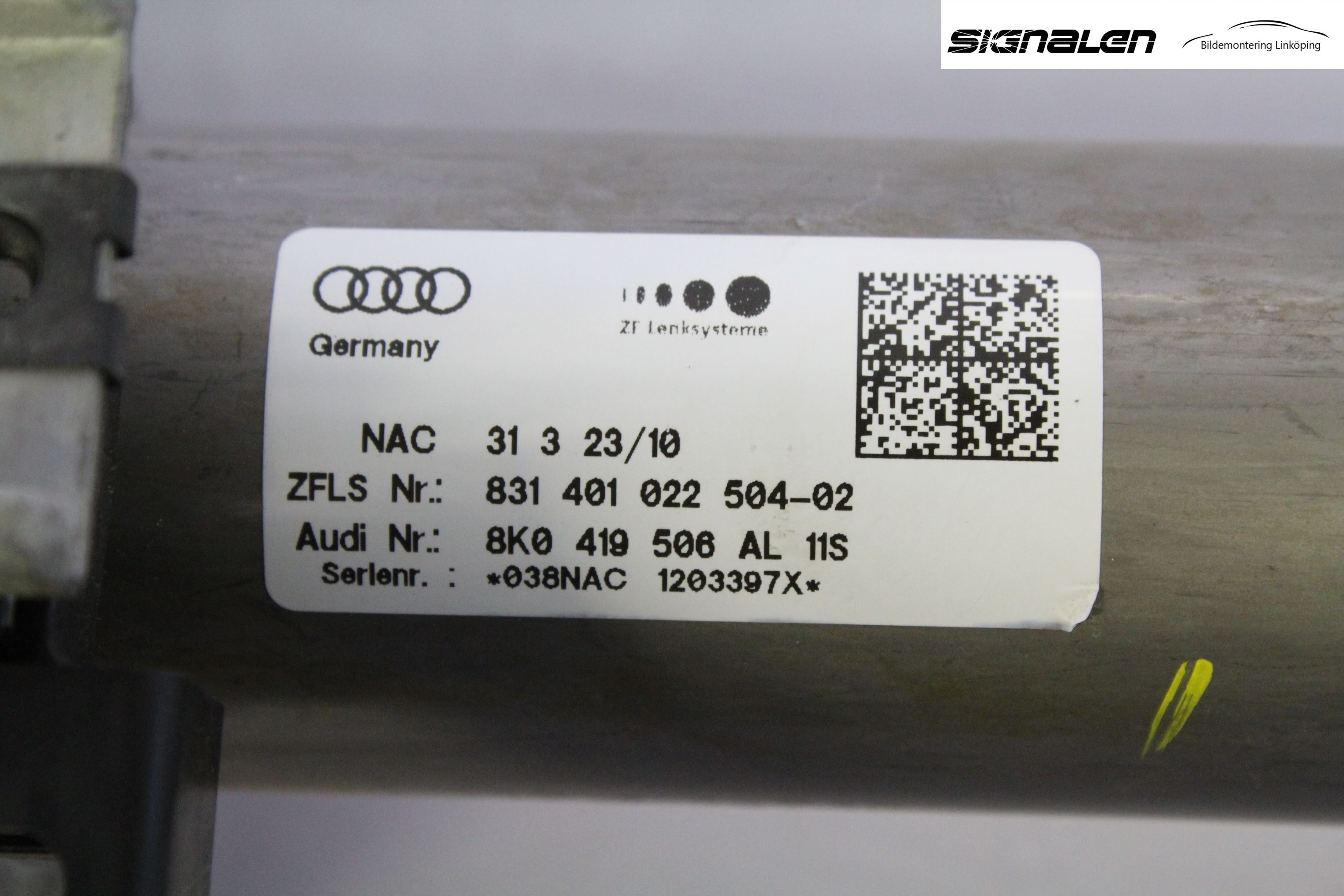 Audi A5 07-16 Rattaxelagg Justerbart