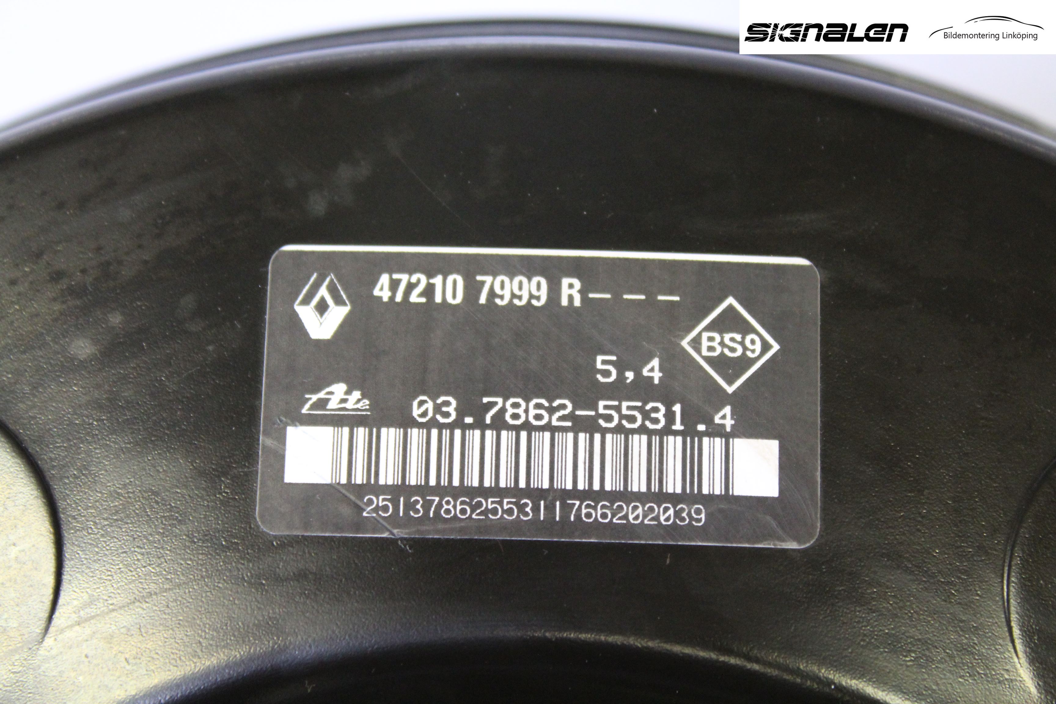 Dacia DOKKER 13- Bromsservo