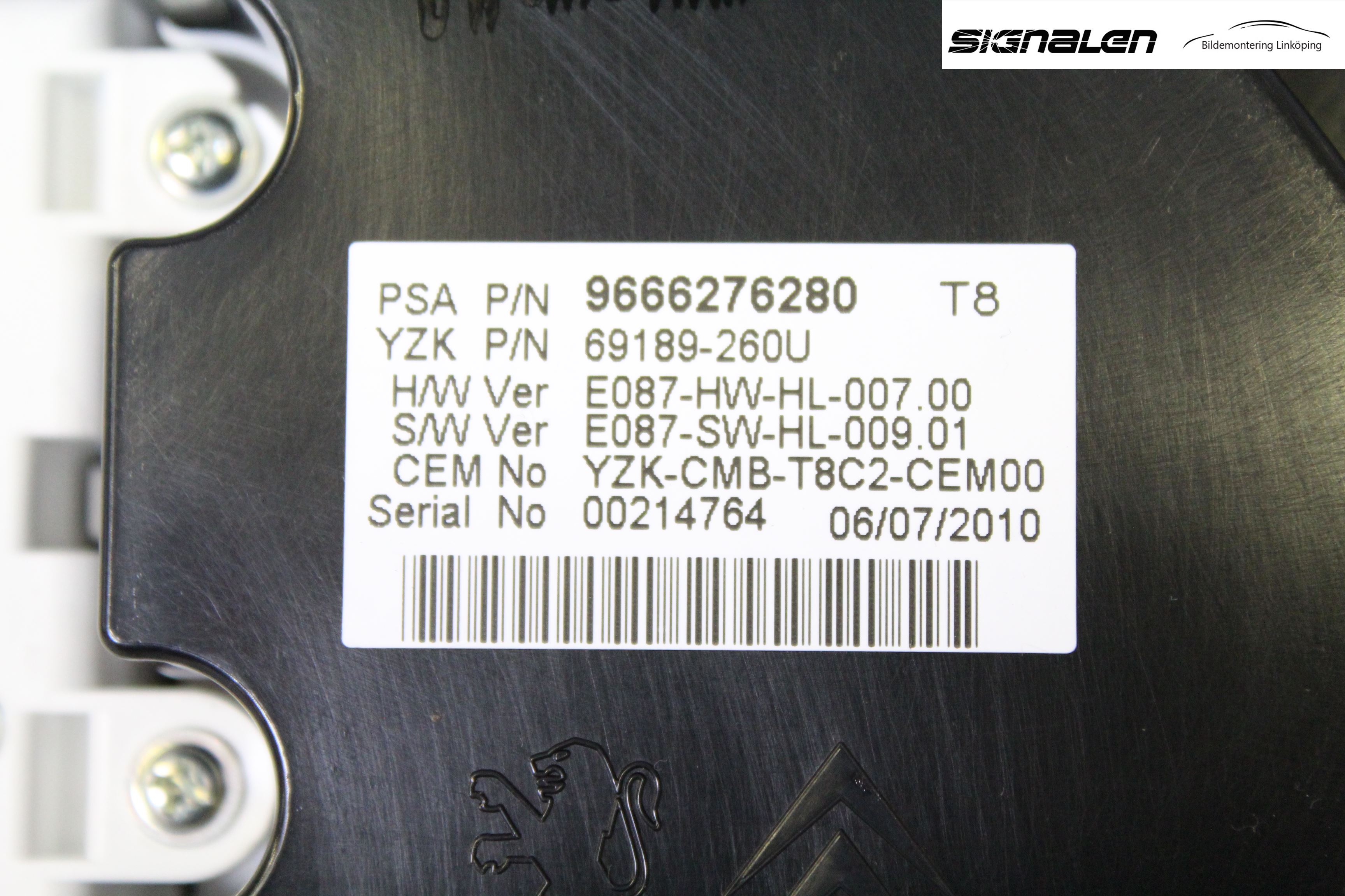 Peugeot 3008 09-16 Instrument Komb