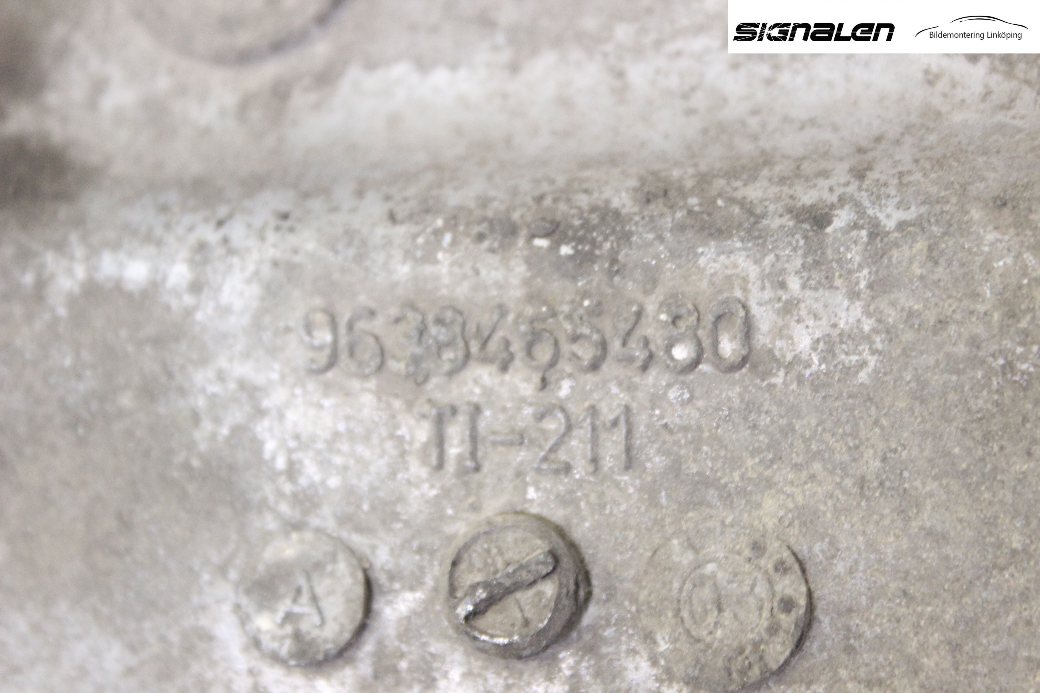 Citroen C2 Oljetråg