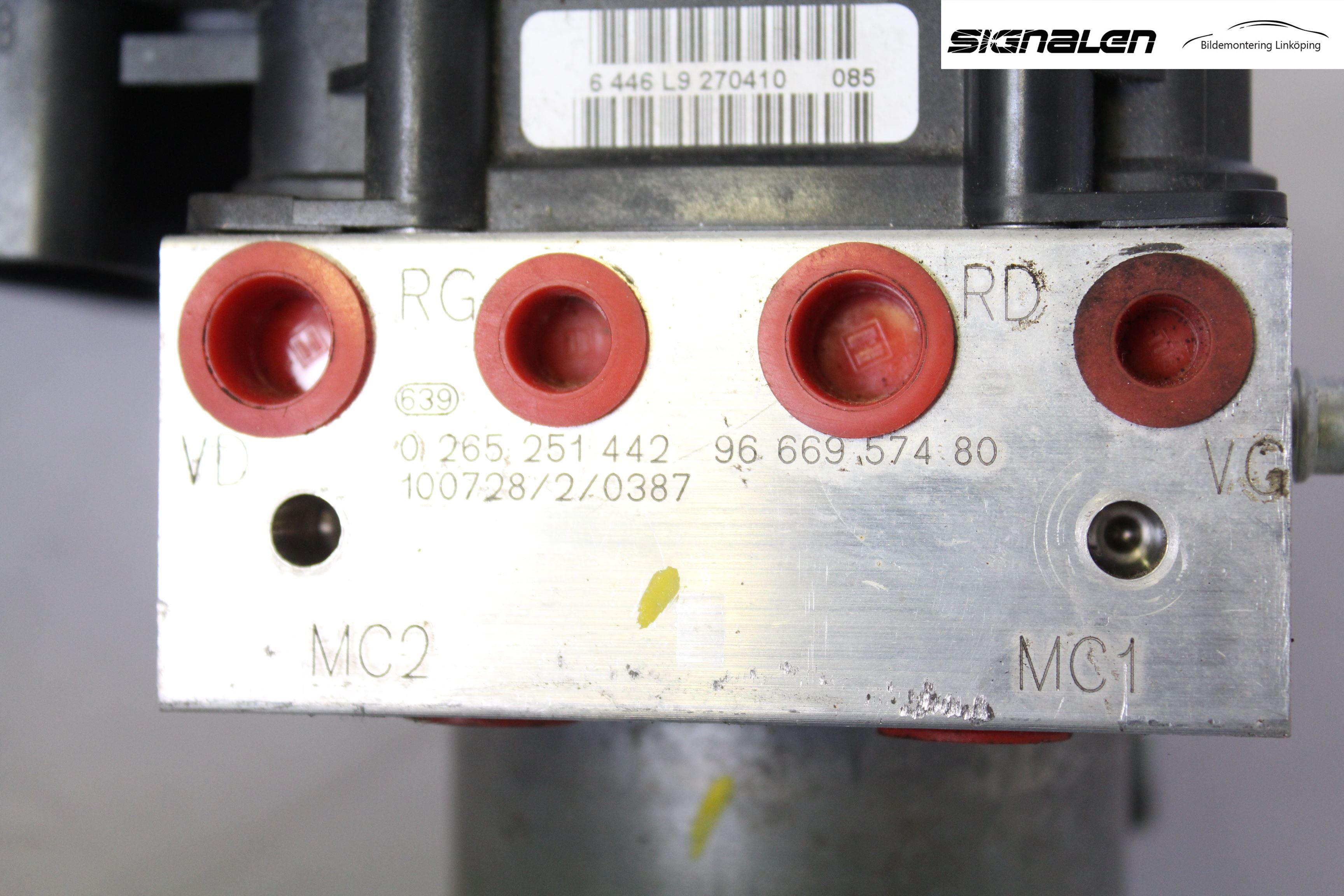 Peugeot 308 08-13 Abs Hydraulaggregat