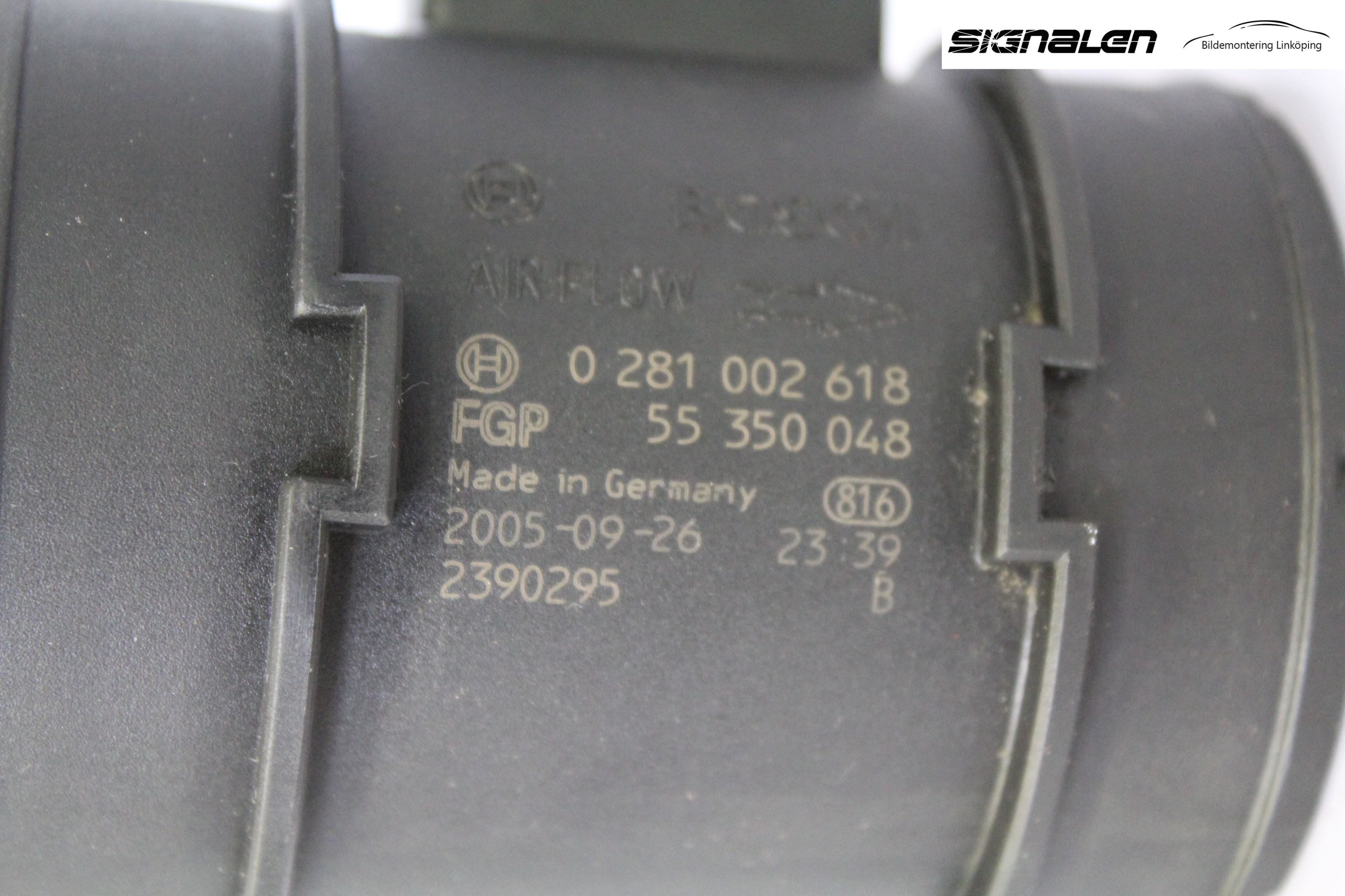 Saab 9-3 VER 2 Injluftmassamätare