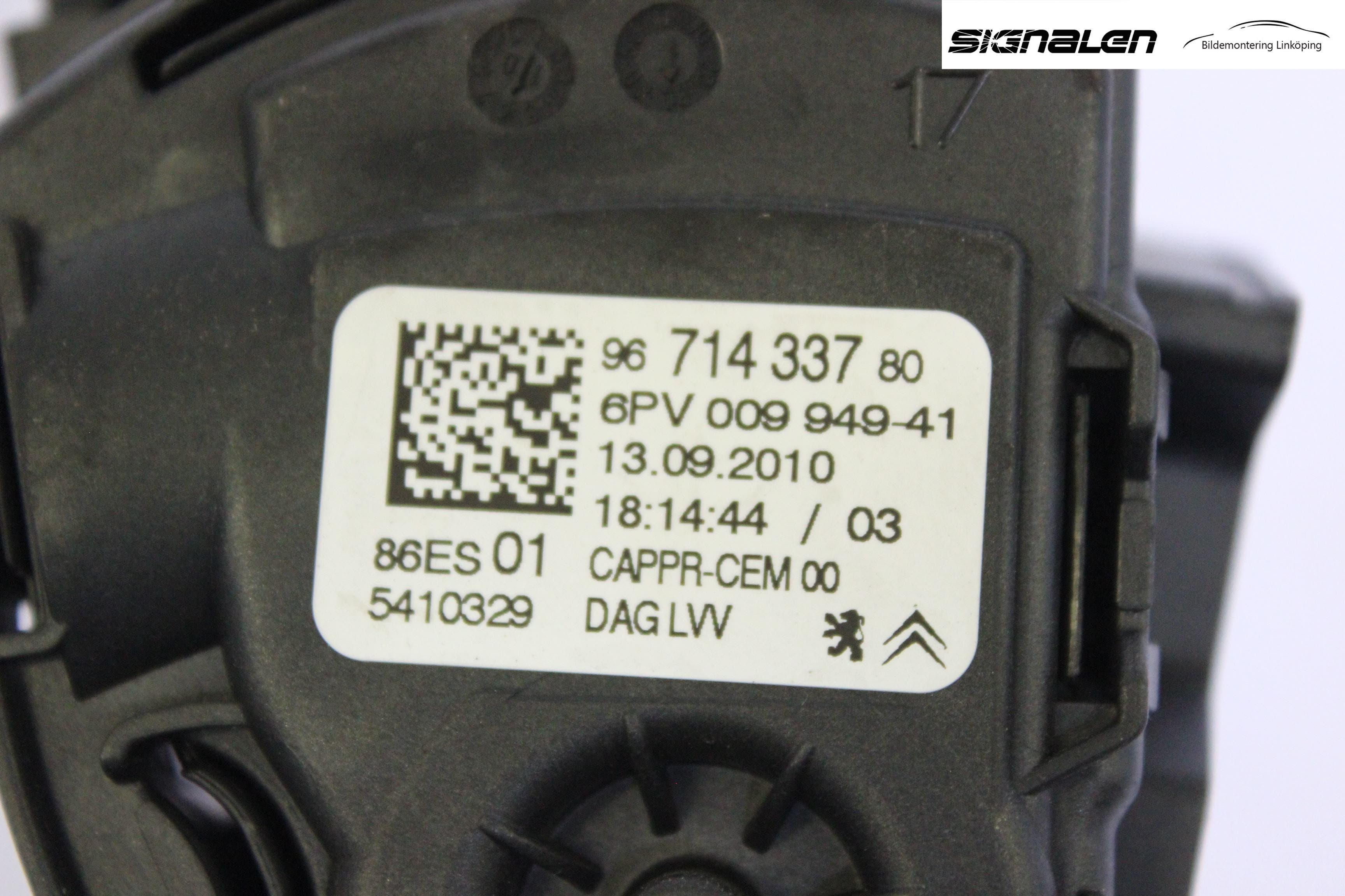 Peugeot 308 08-13 Gaspedal