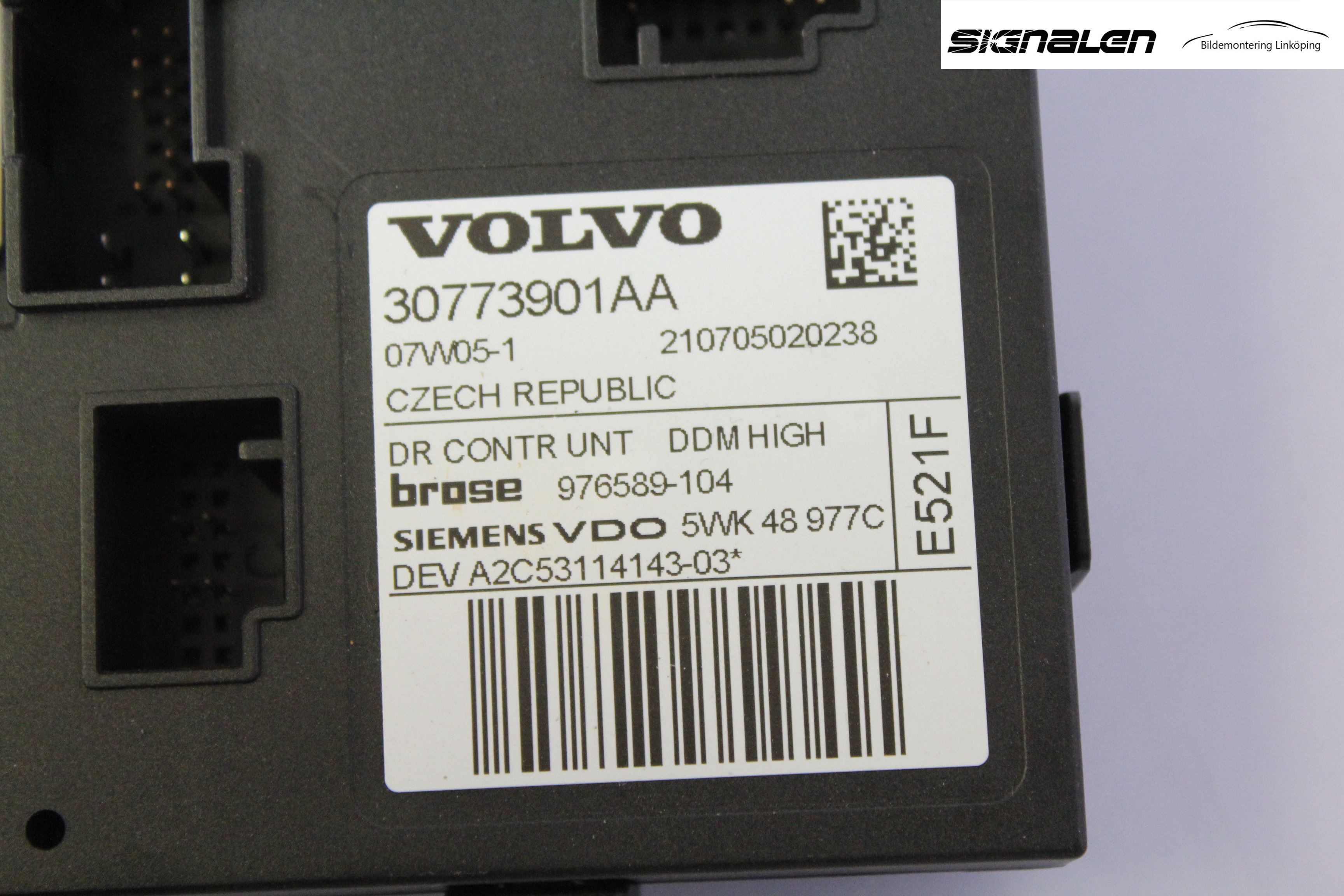 Volvo V50 04-07 Fönsterhissmotor