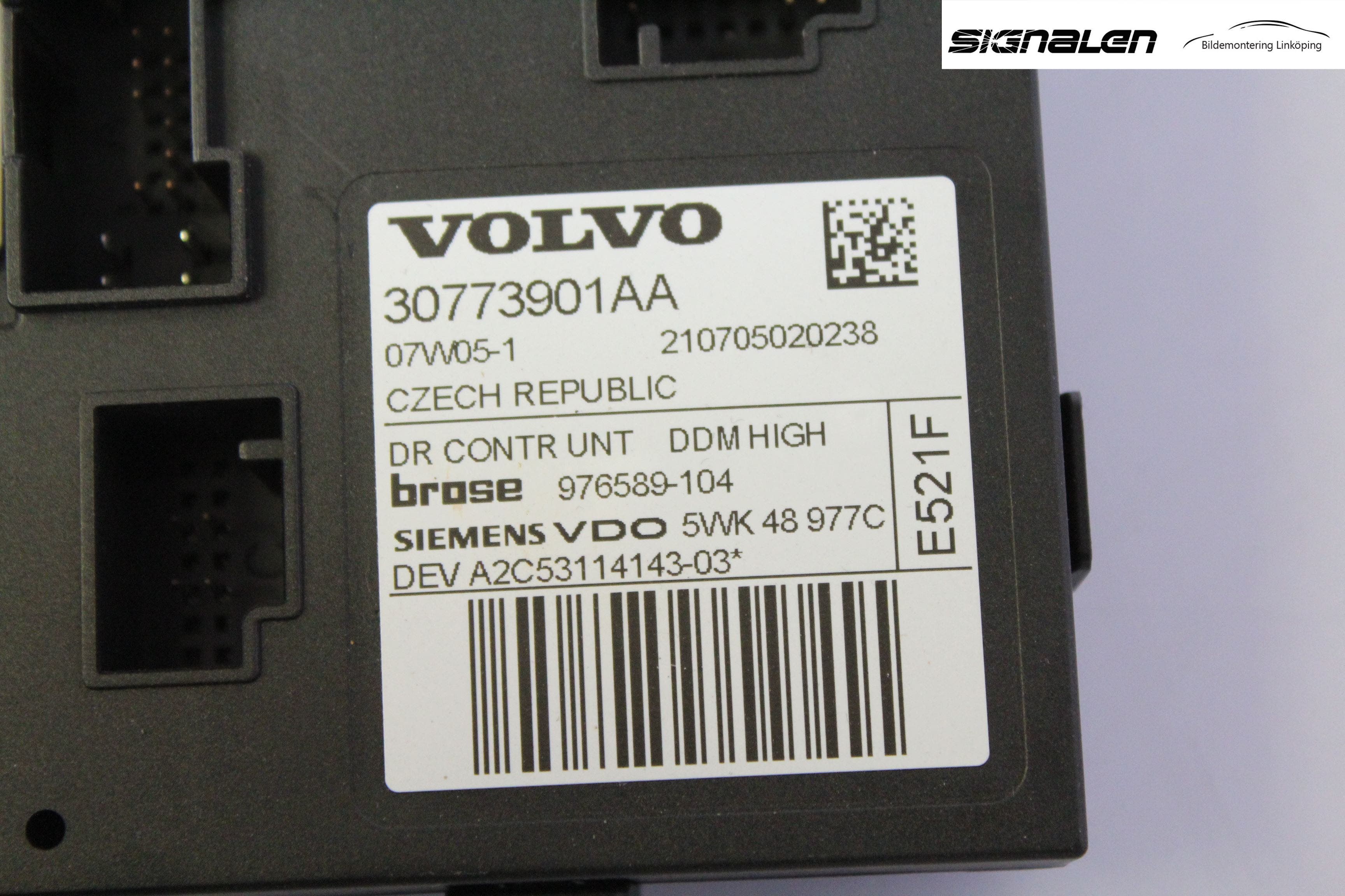 Volvo V50 04-07 Fönsterhissmotor