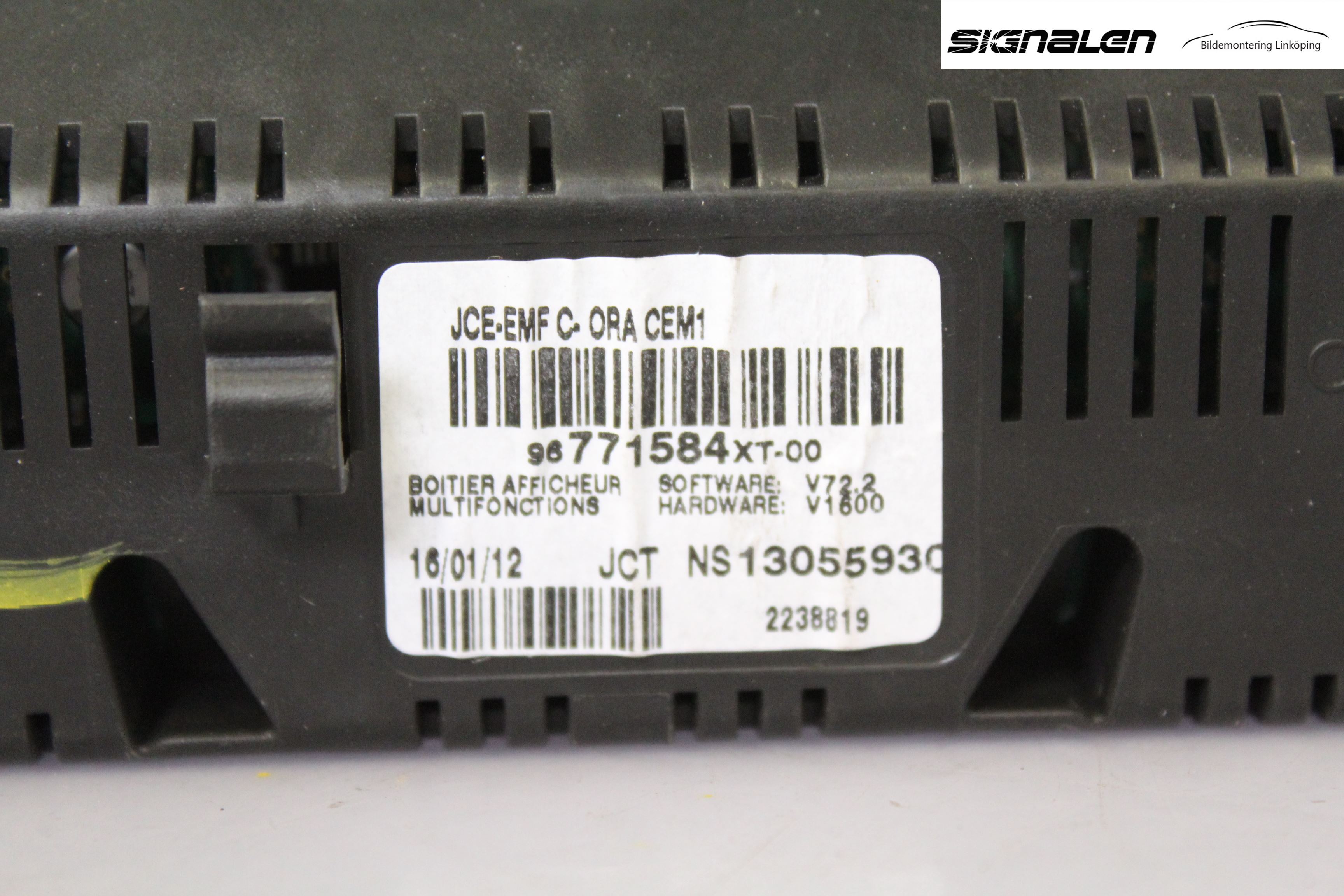 Citroen C3 10-17 Färddator