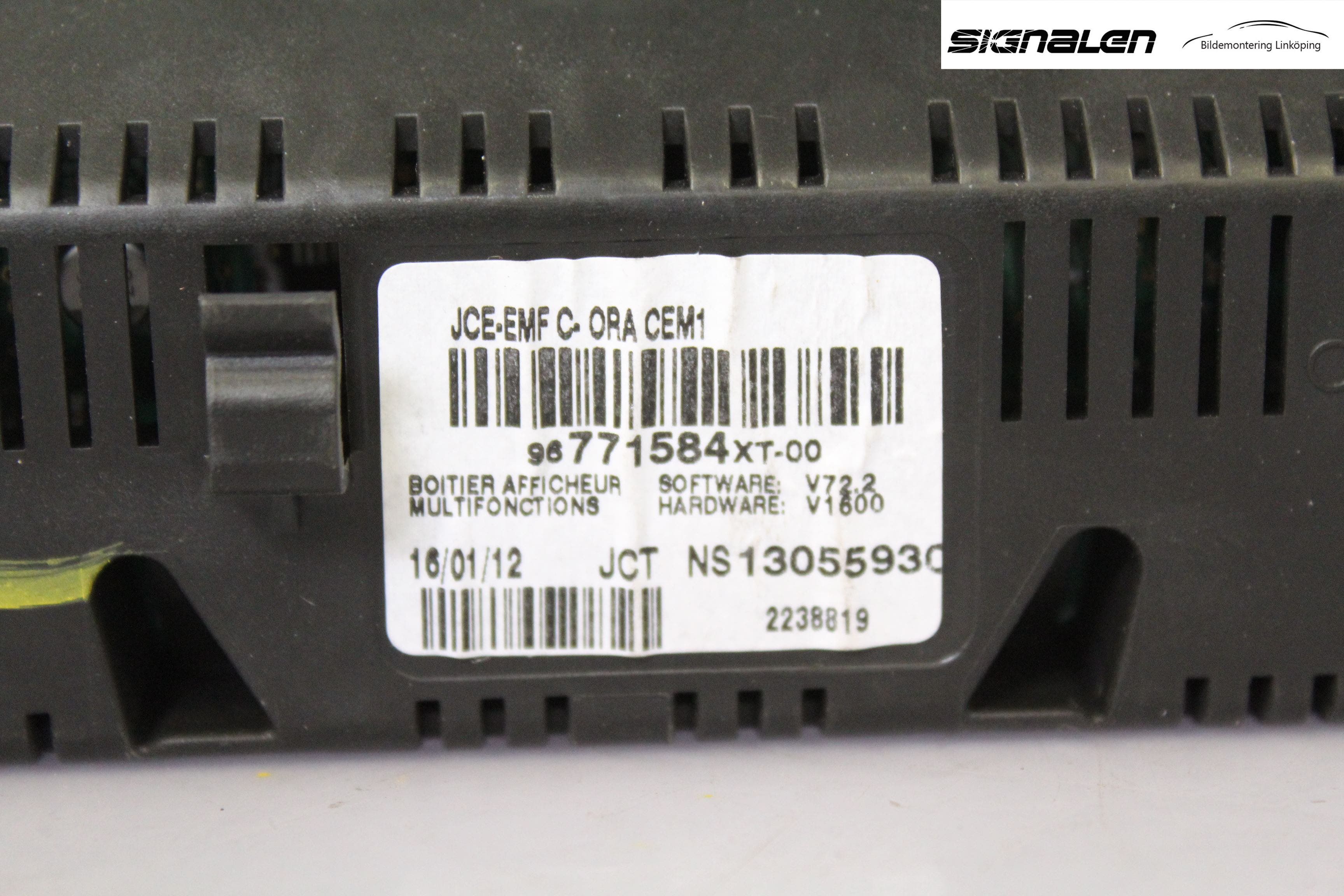 Citroen C3 10-17 Färddator