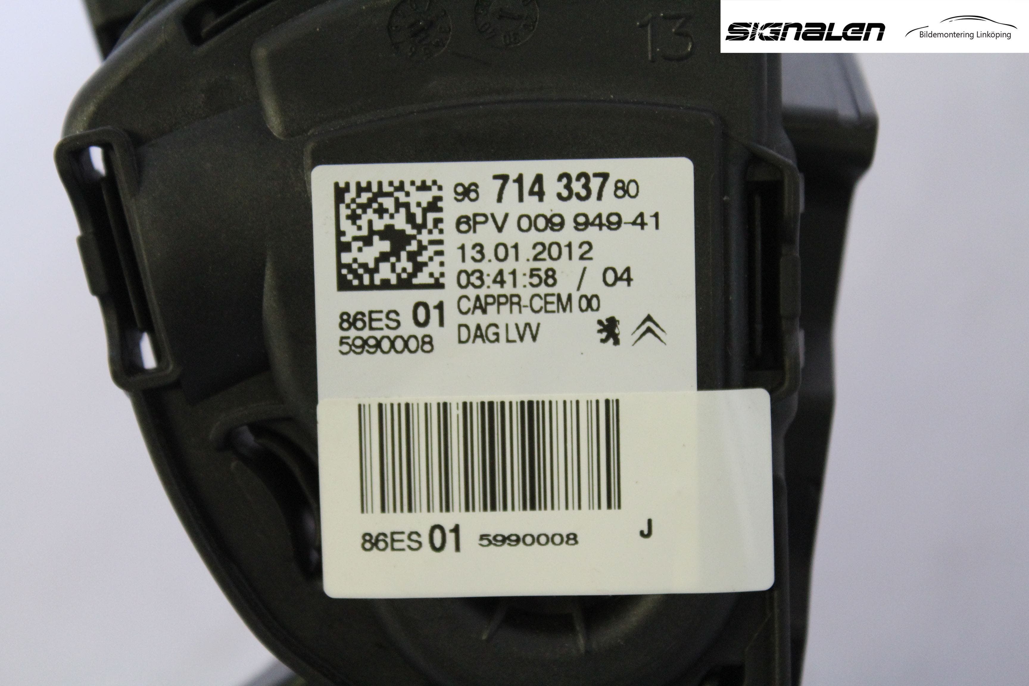 Citroen C3 10-17 Gaspedal