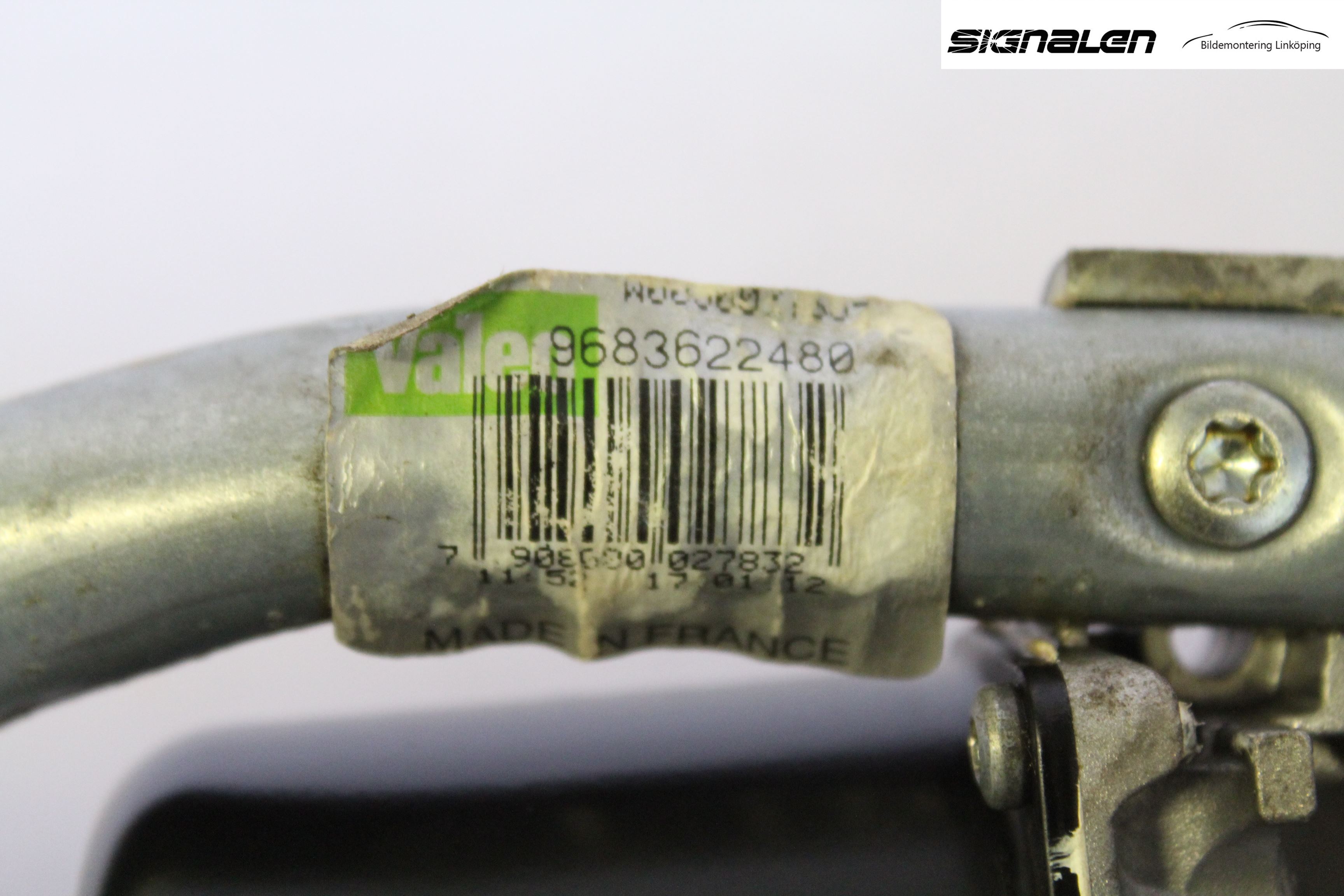 Citroen C3 10-17 Torkarmekanism Vindruta