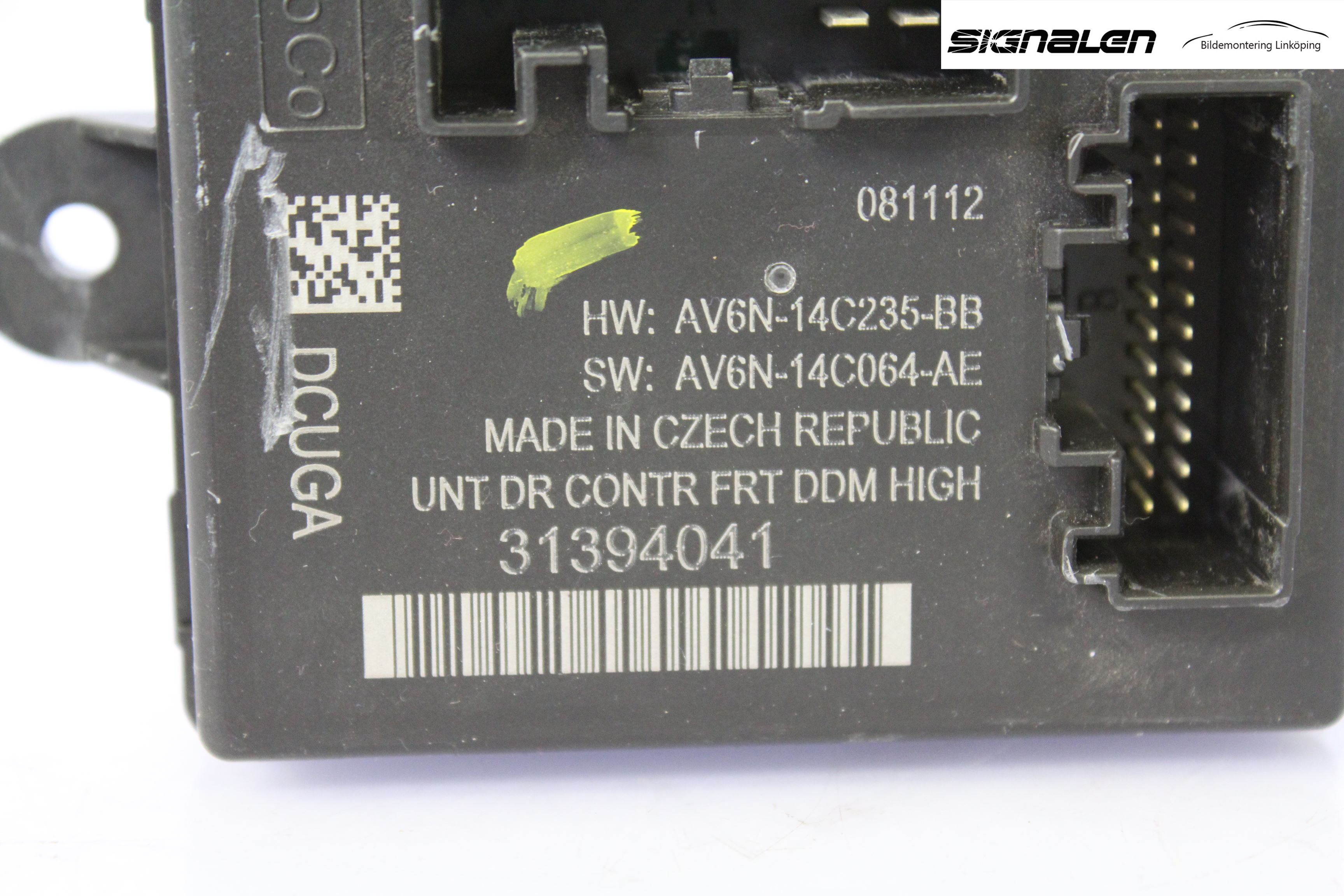 Volvo V60 11-13 Styrenhet Dörr