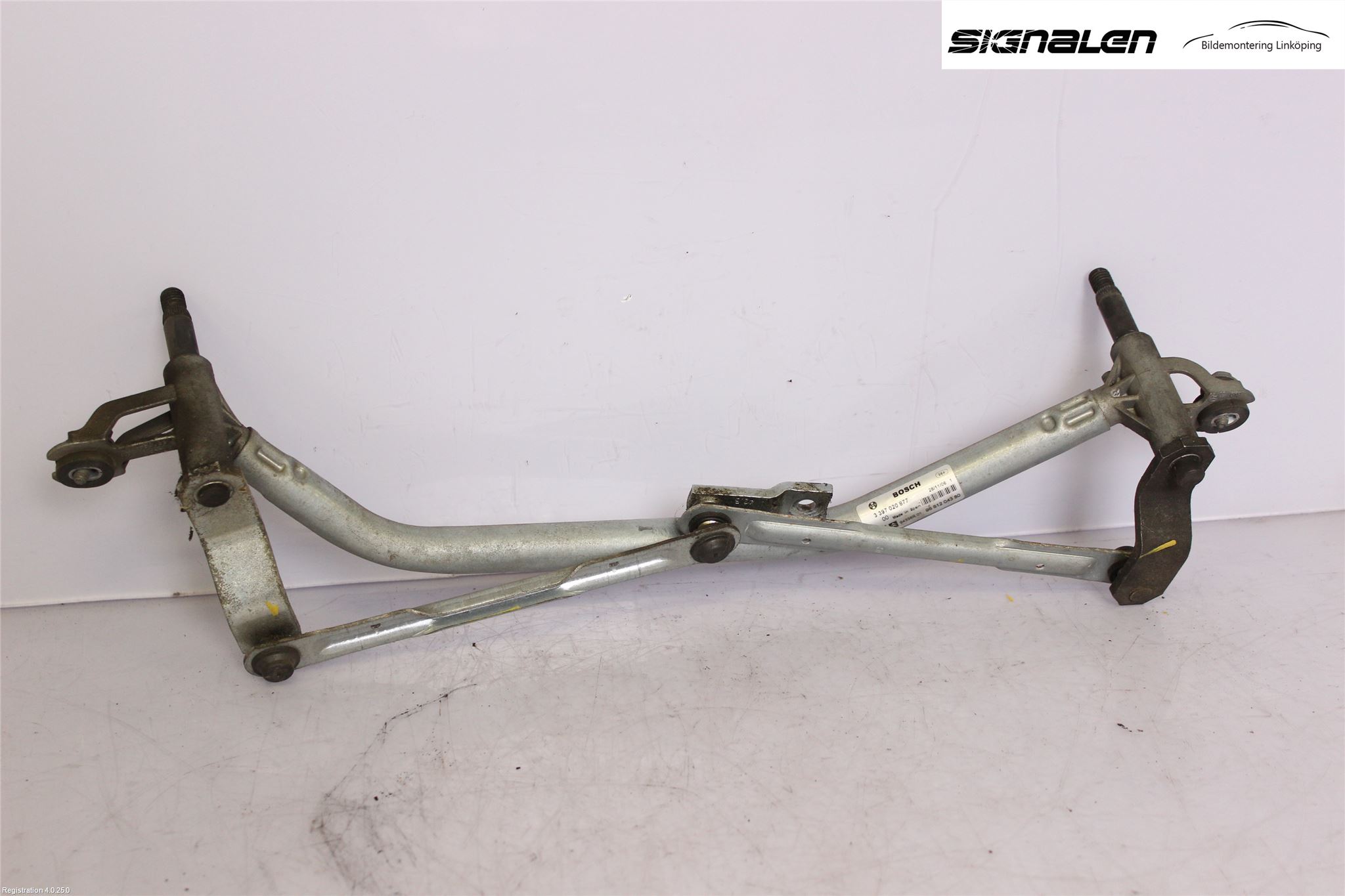 Peugeot 207 Torkarmekanism Vindruta