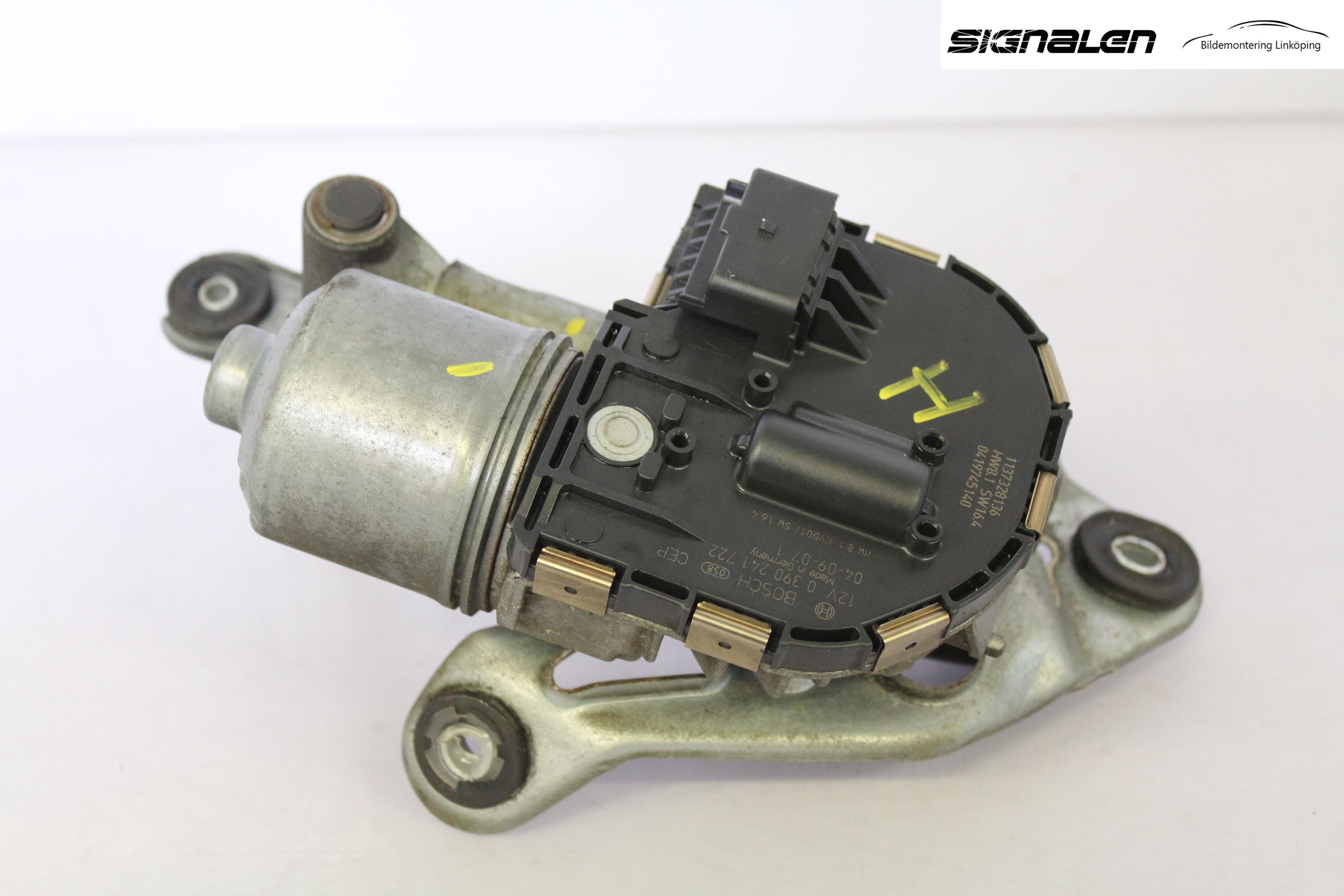 Peugeot 407 Torkarmotor Vindruta