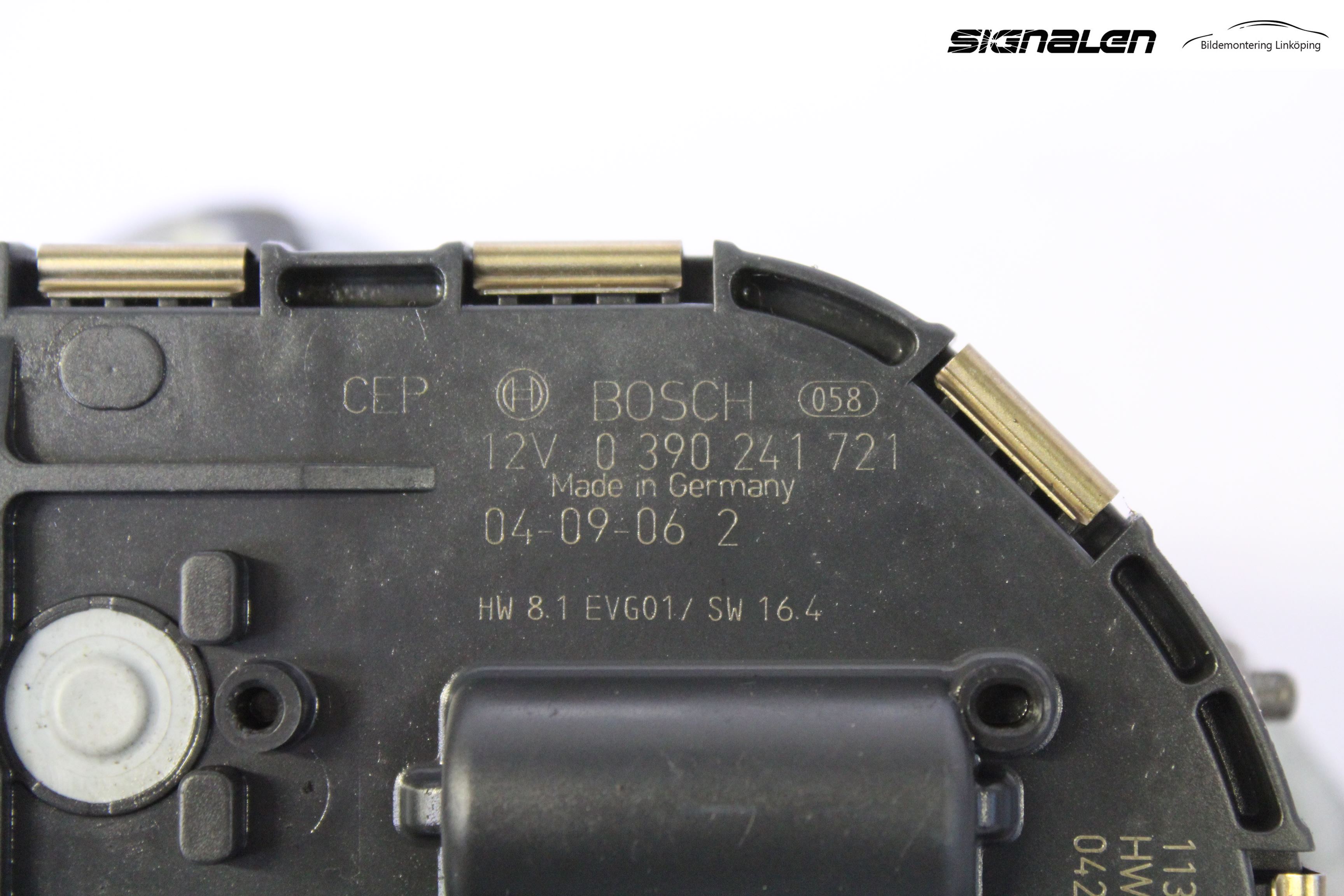 Peugeot 407 Torkarmotor Vindruta