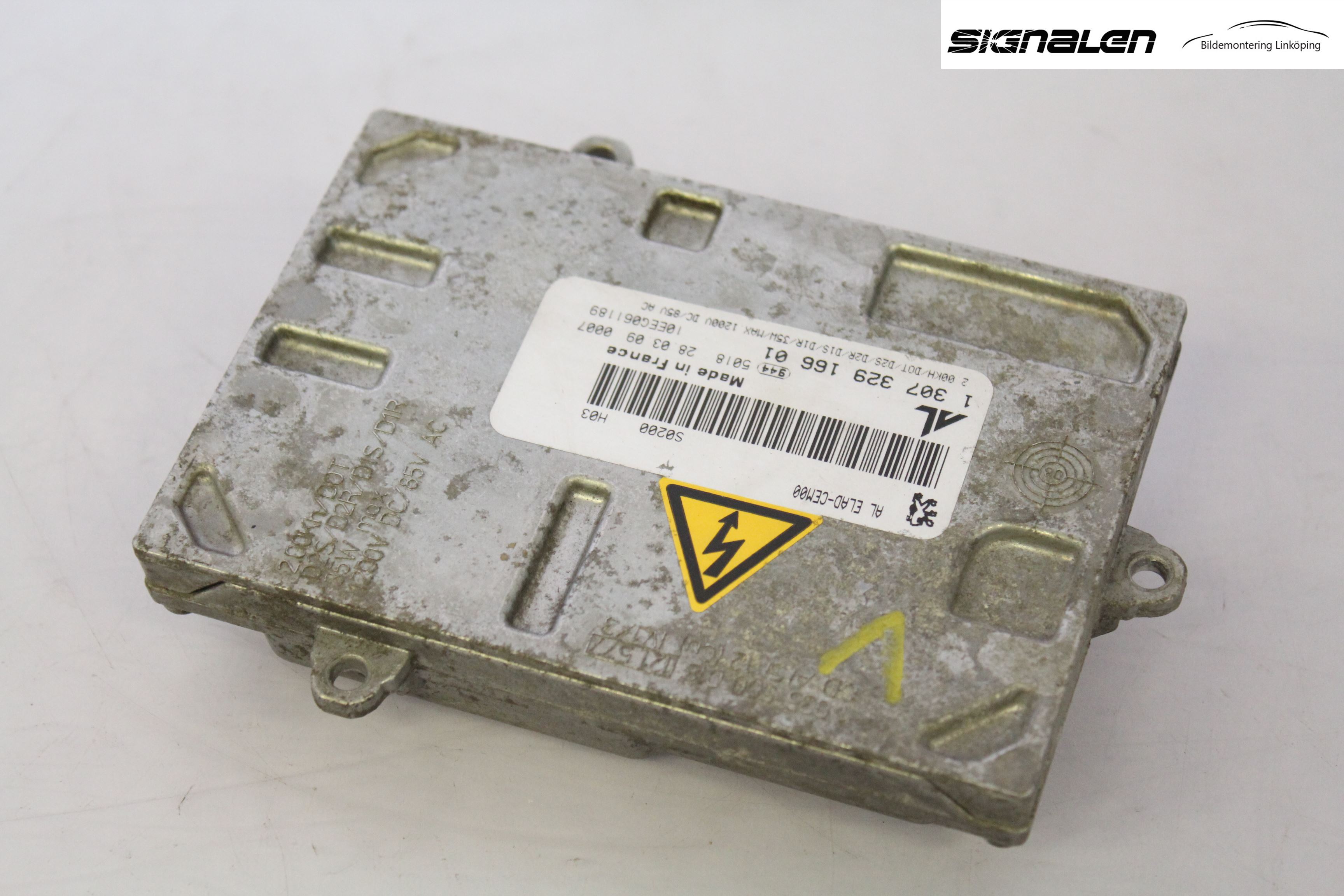 Peugeot 308 08-13 Styrenhet Strålkastare