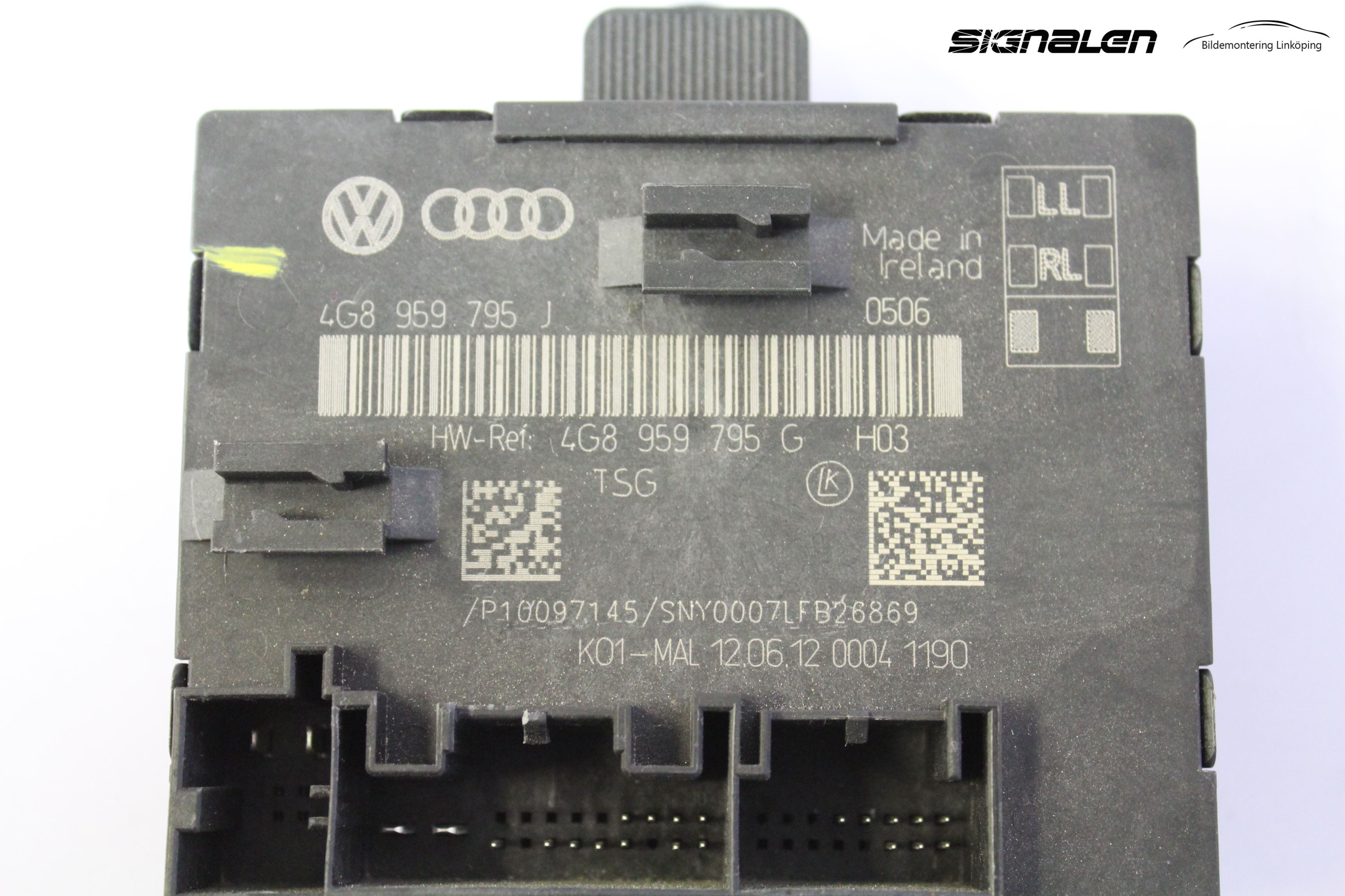 Audi A6/S6 4G 11-18 Styrenhet Dörr