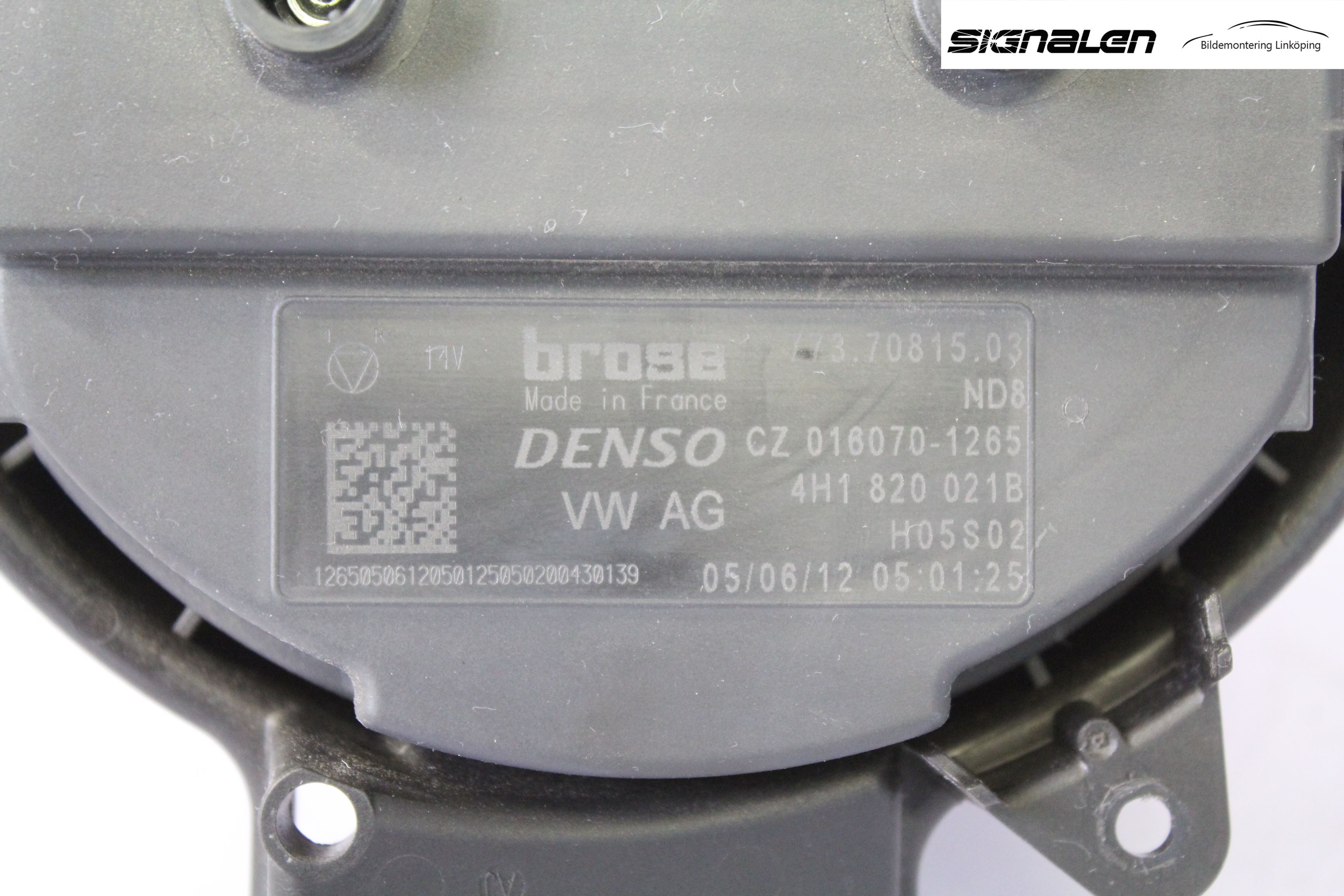 Audi A6/S6 4G 11-18 Värmefläkt