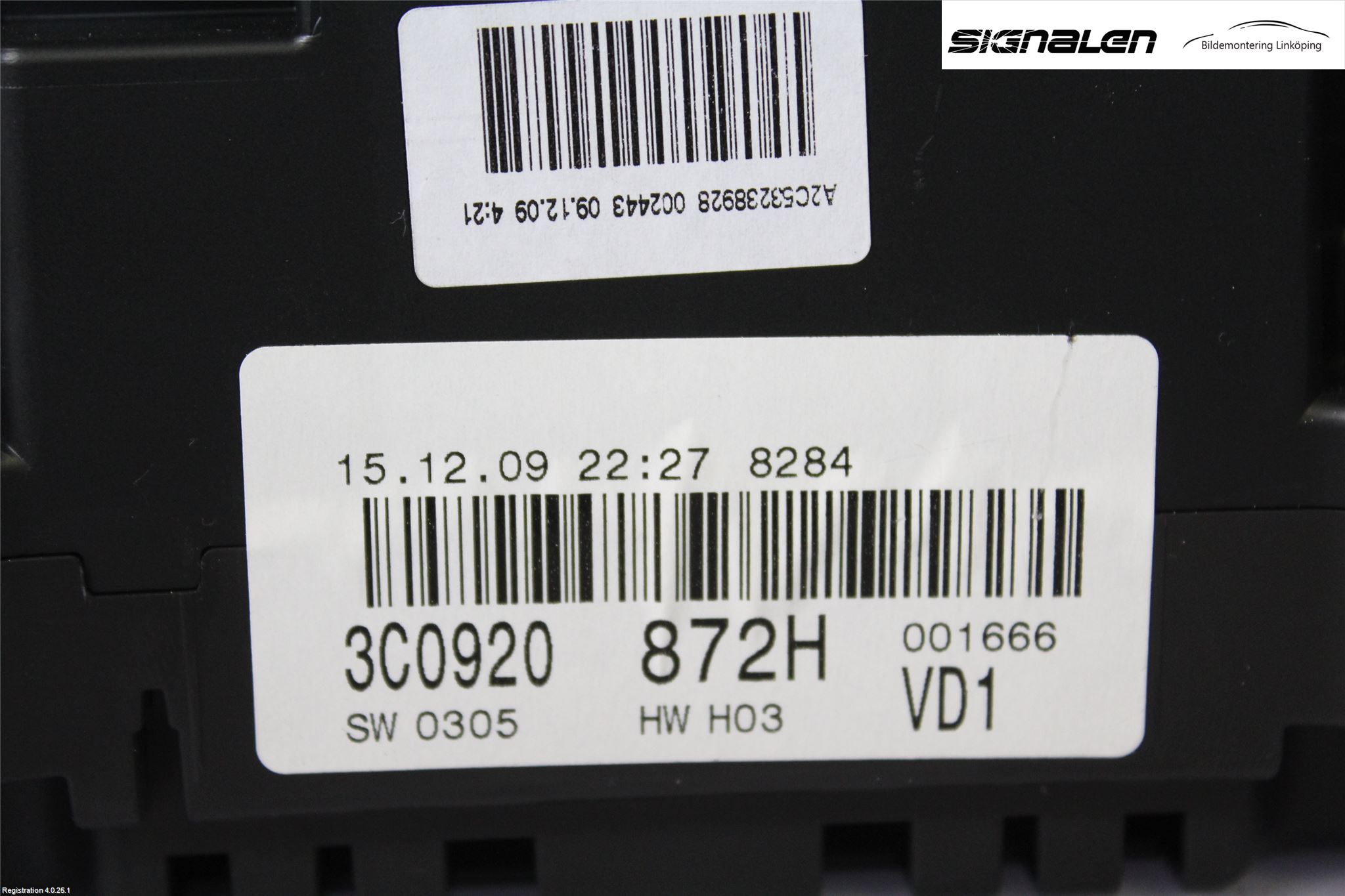 Volkswagen VW PASSAT 05-11 Instrument Komb