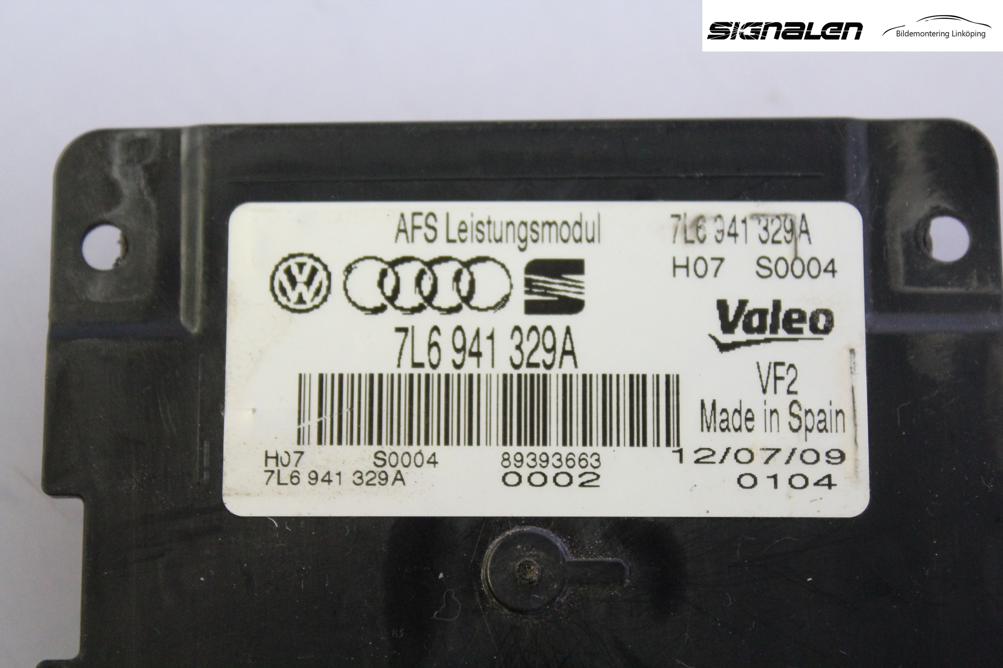 Volkswagen VW PASSAT 05-11 Styrenhet Strålkastare