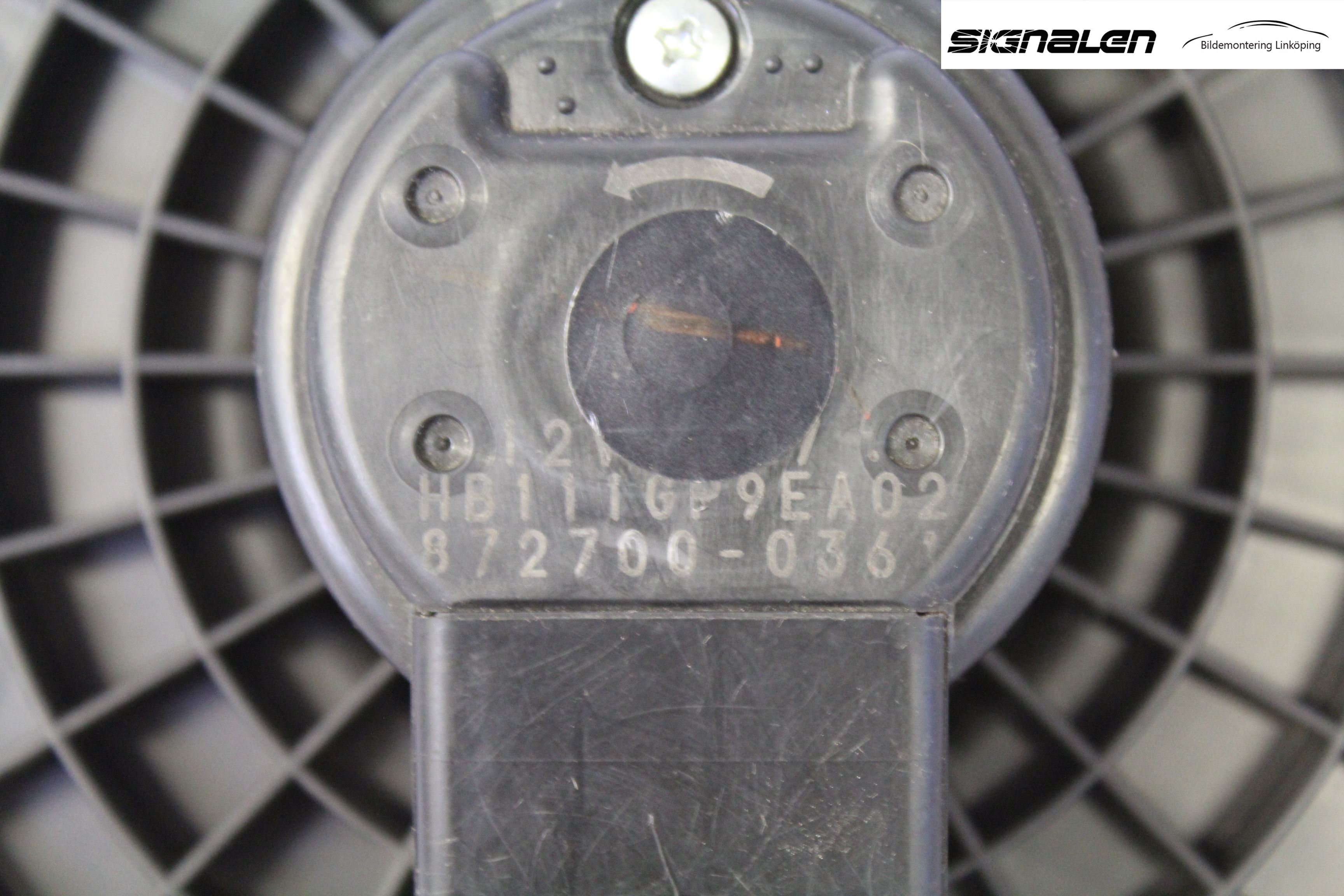 Mazda 6 02-08 Värmefläkt