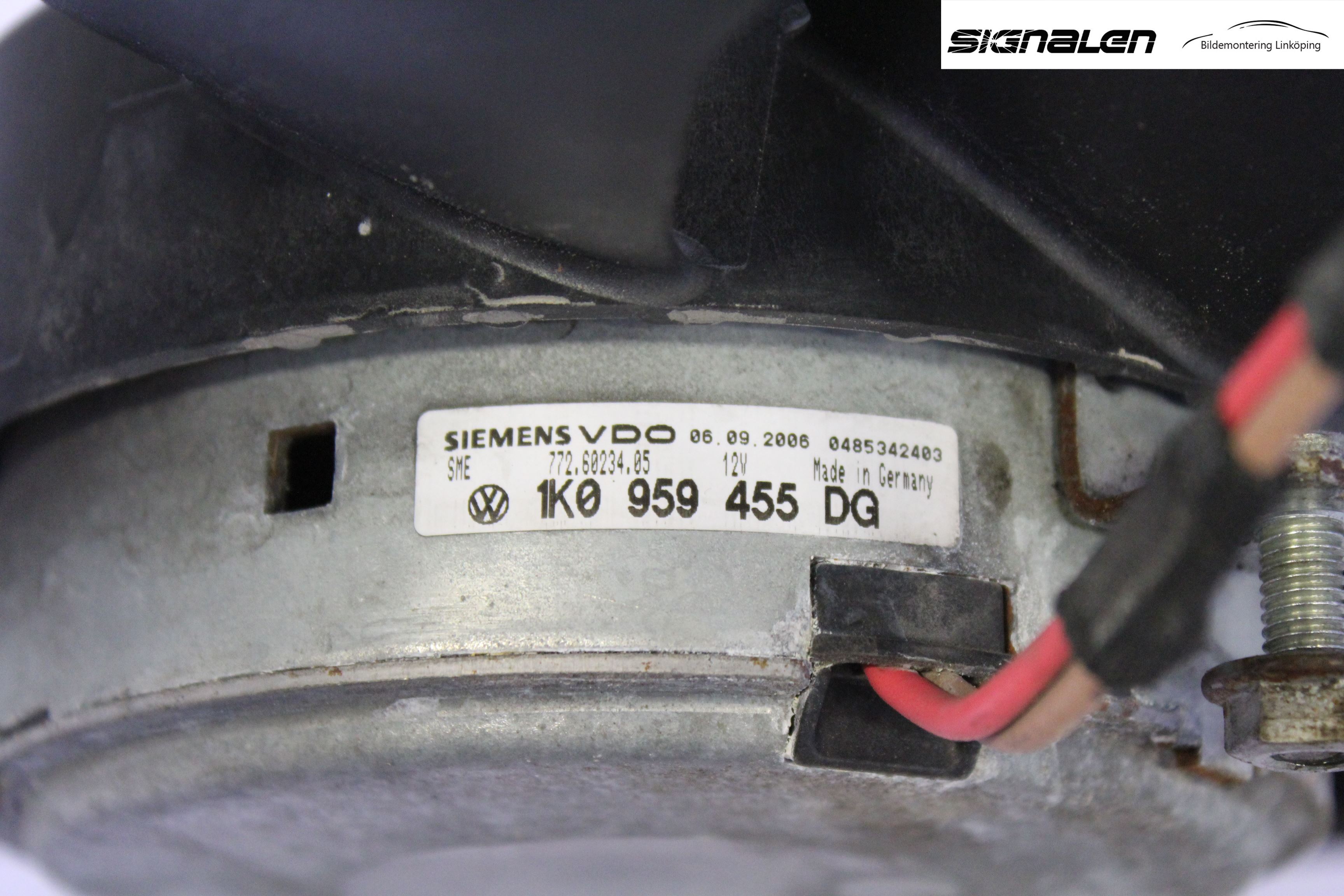 Seat LEON 06-12 Kylfläkt El