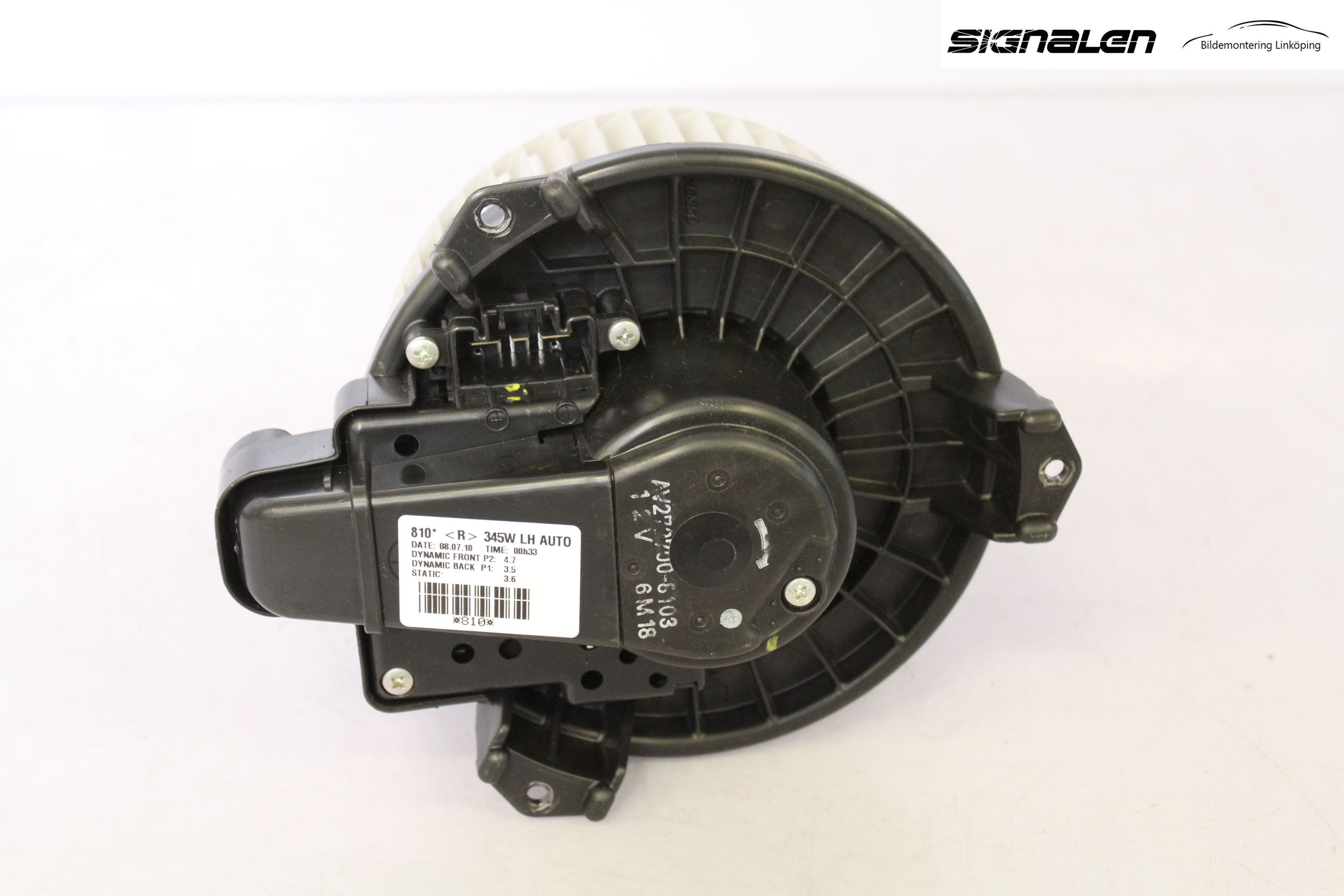 Toyota AURIS 10-12 Värmefläkt