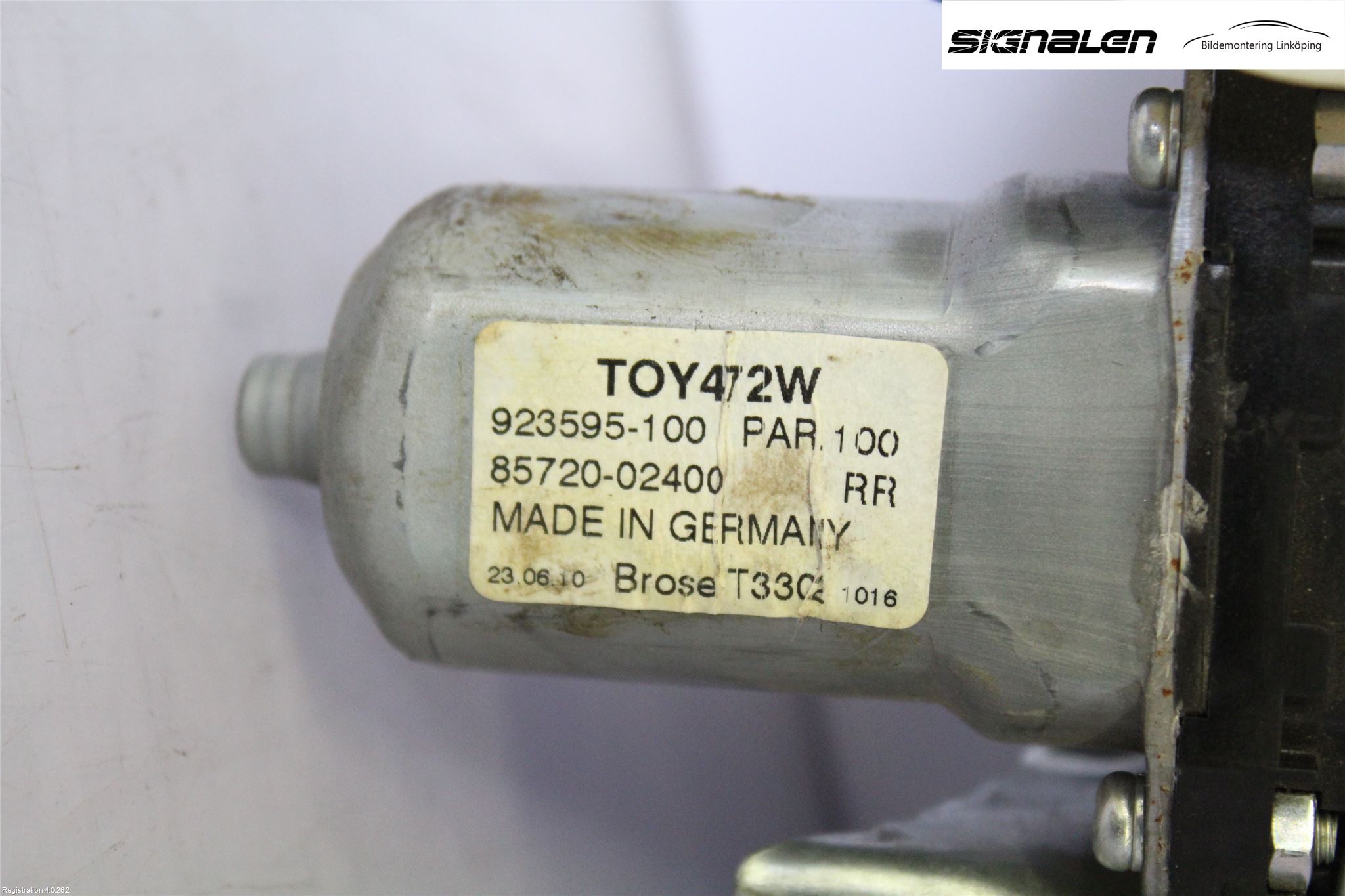 Toyota AURIS 10-12 Fönsterhiss El Kompl