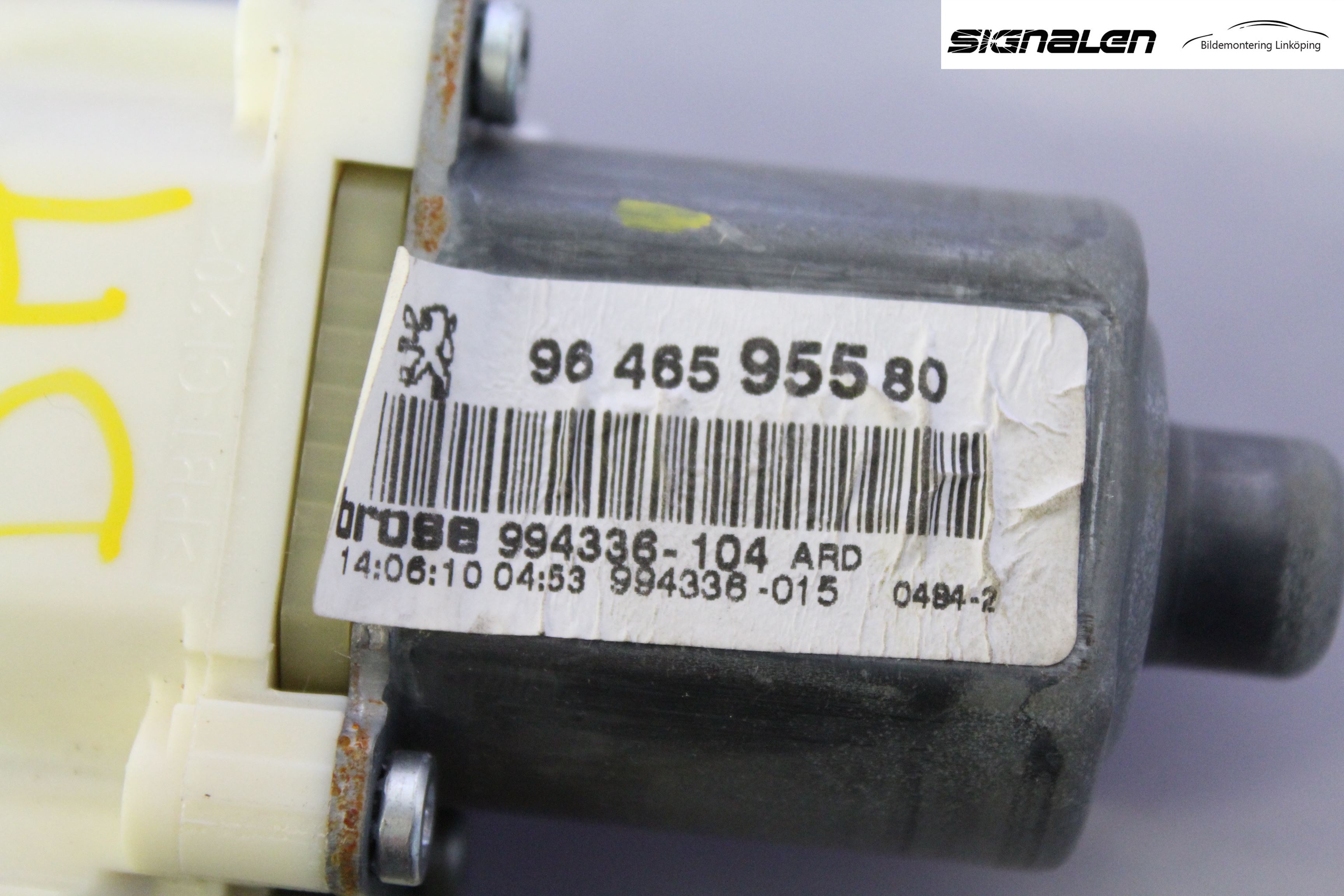 Peugeot 407 Fönsterhissmotor