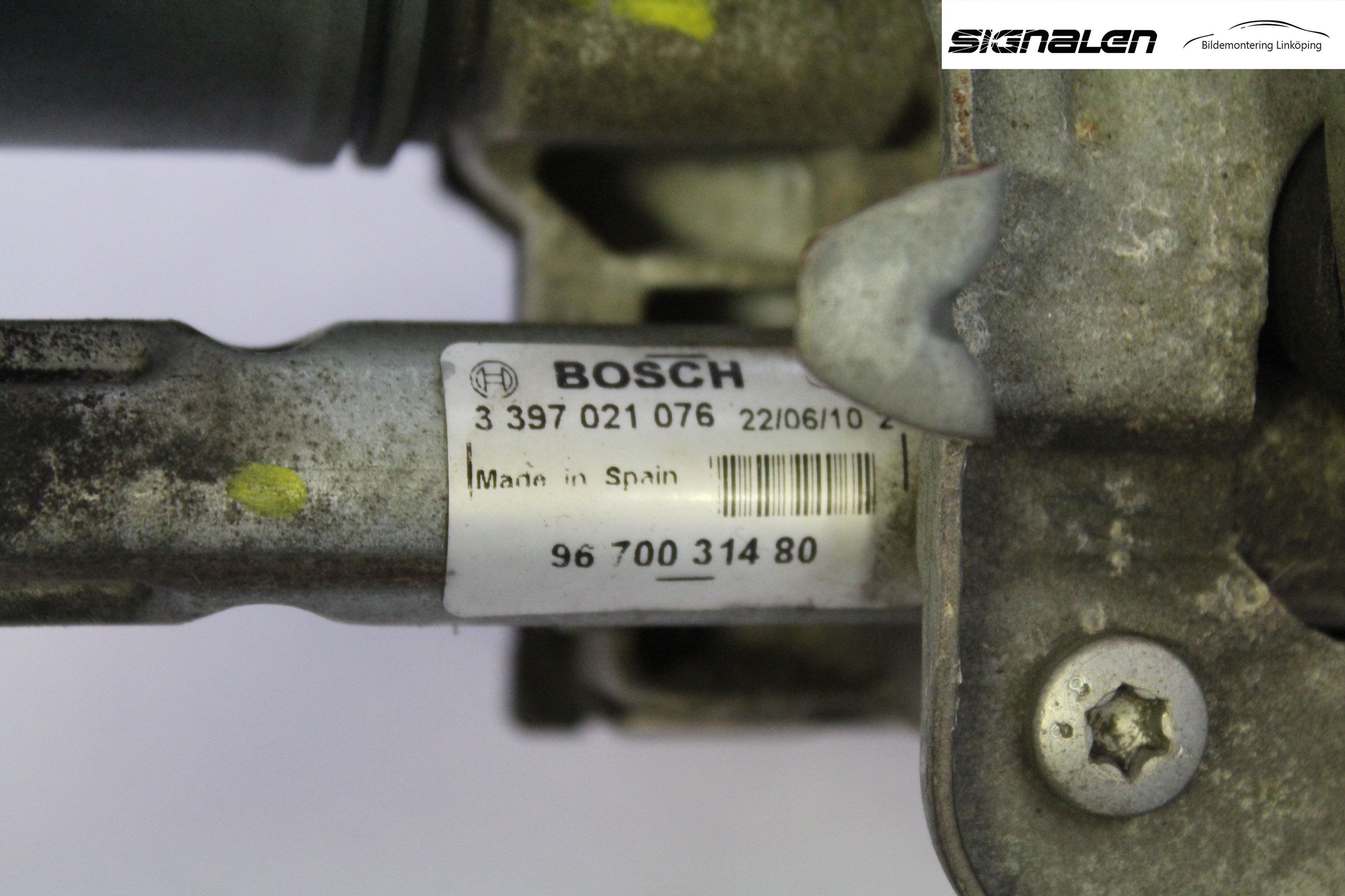 Peugeot 407 Torkarmotor Vindruta