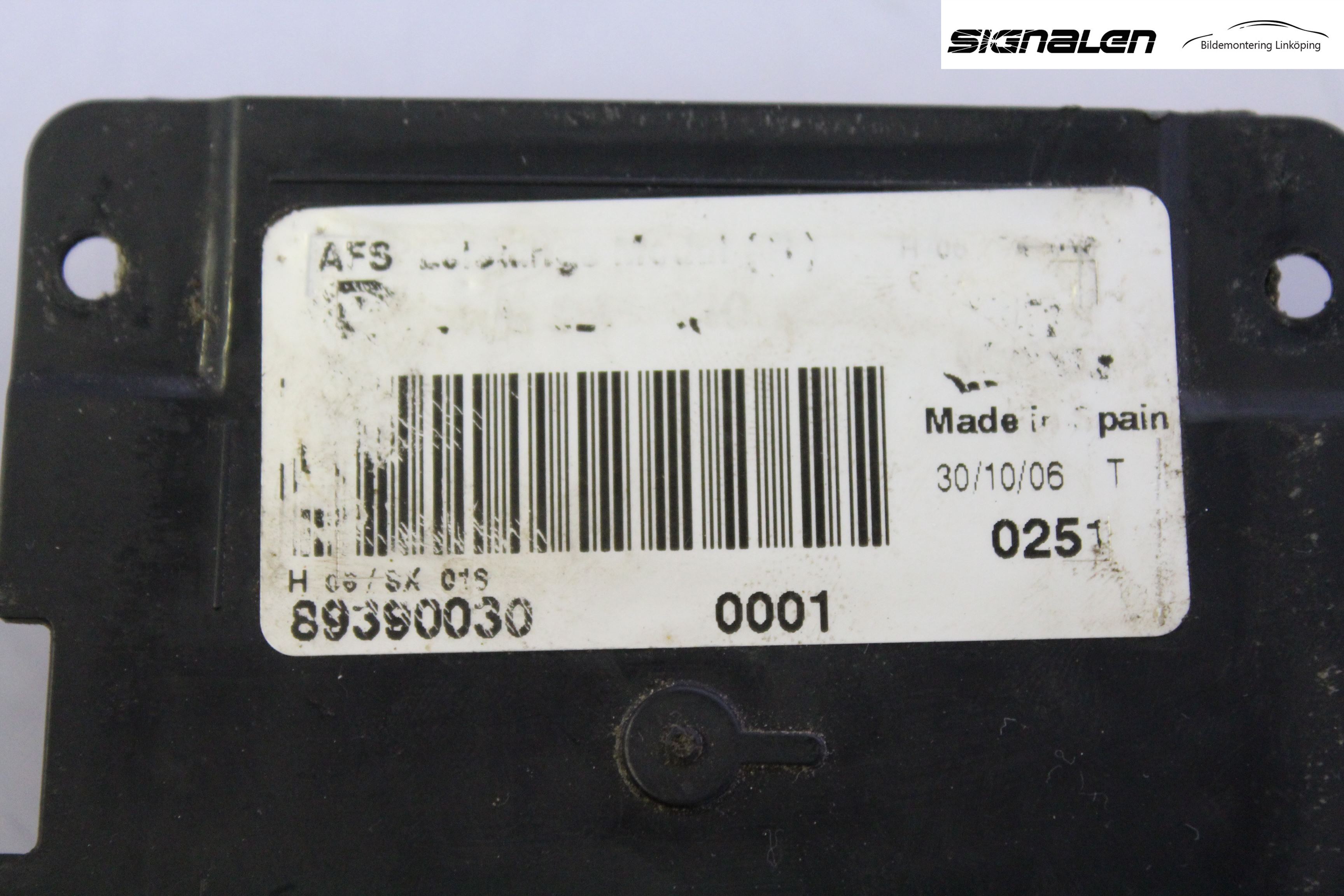 Volkswagen VW PASSAT 05-11 Styrenhet Strålkastare