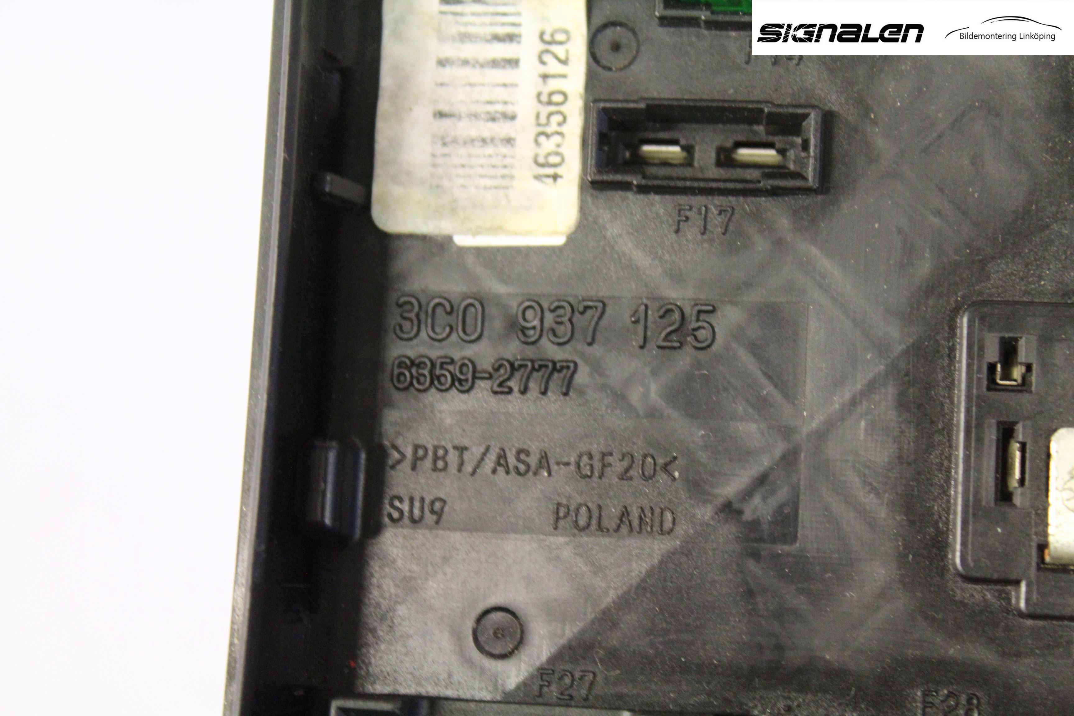 Volkswagen VW PASSAT 05-11 Säkringsdosa-Elcentral