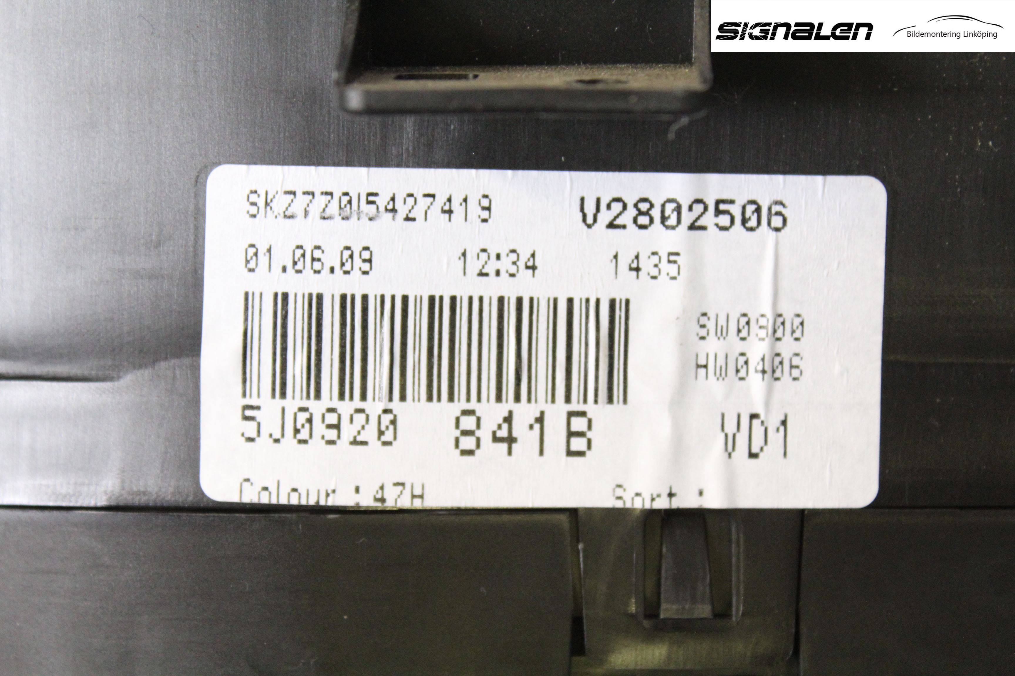 Skoda FABIA 07-14 Instrument Komb