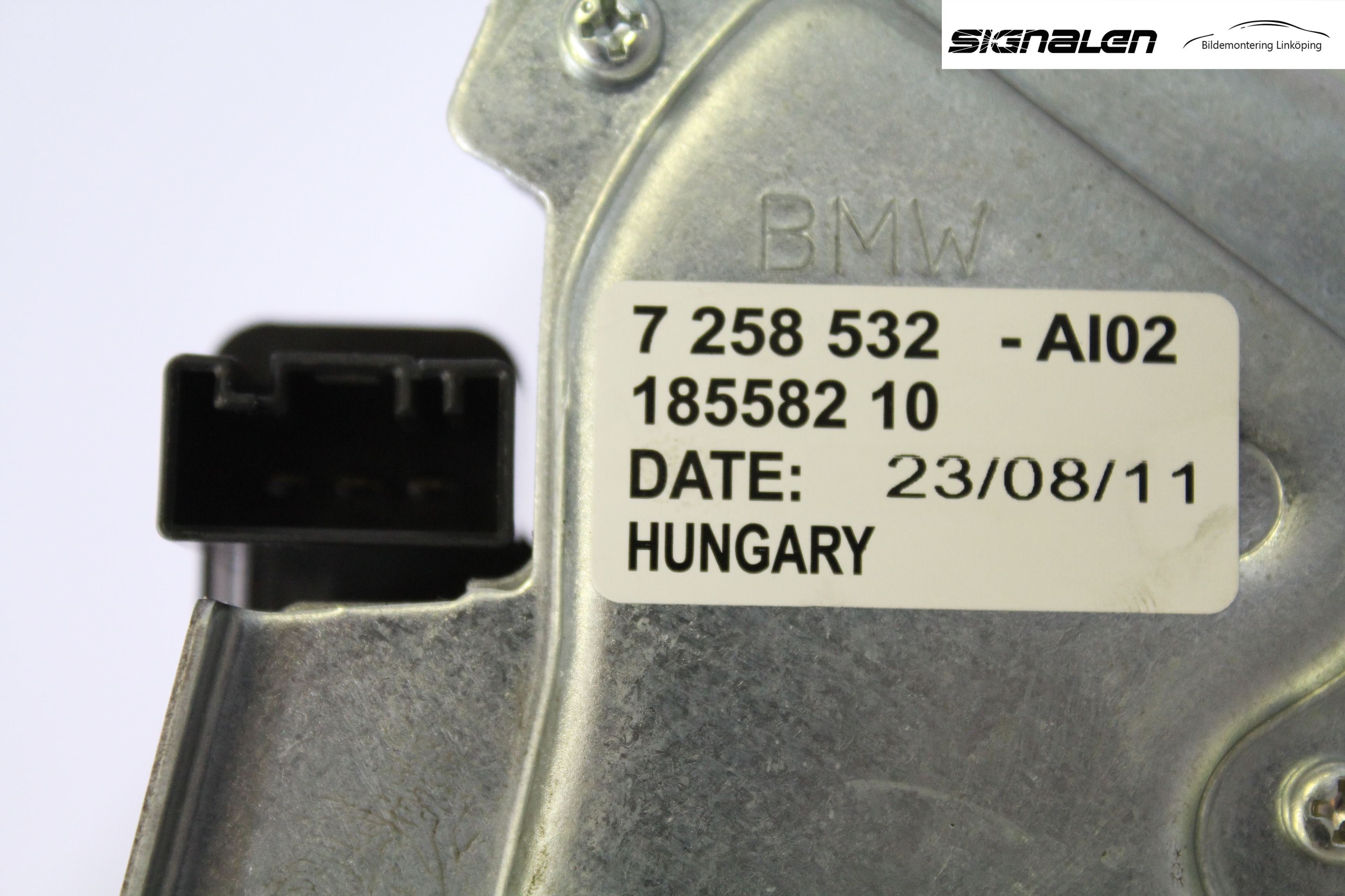 BMW 1 F20/F21 11-19 Torkarmotor Baklucka