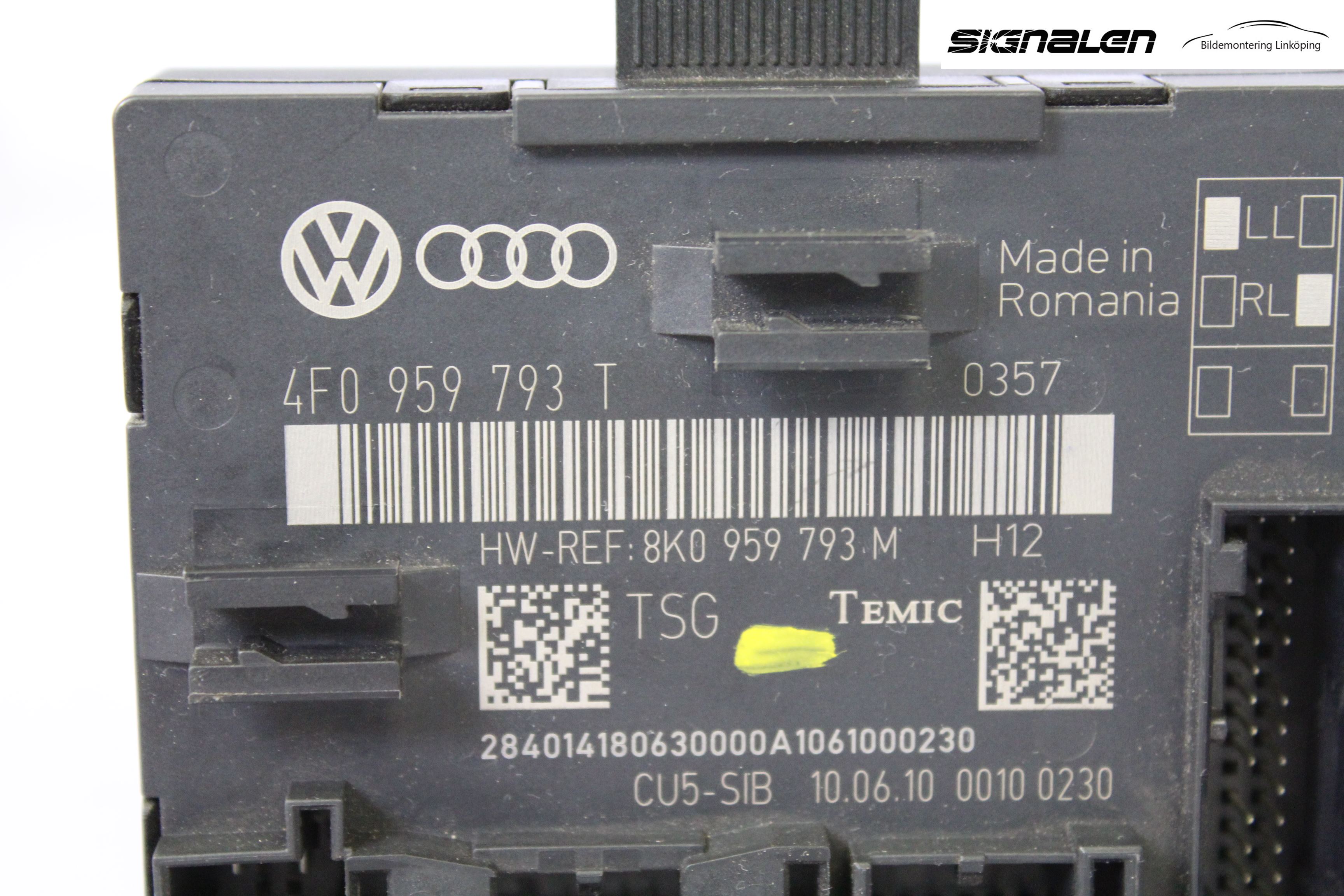 Audi A6/S6     05-11 Styrenhet Dörr