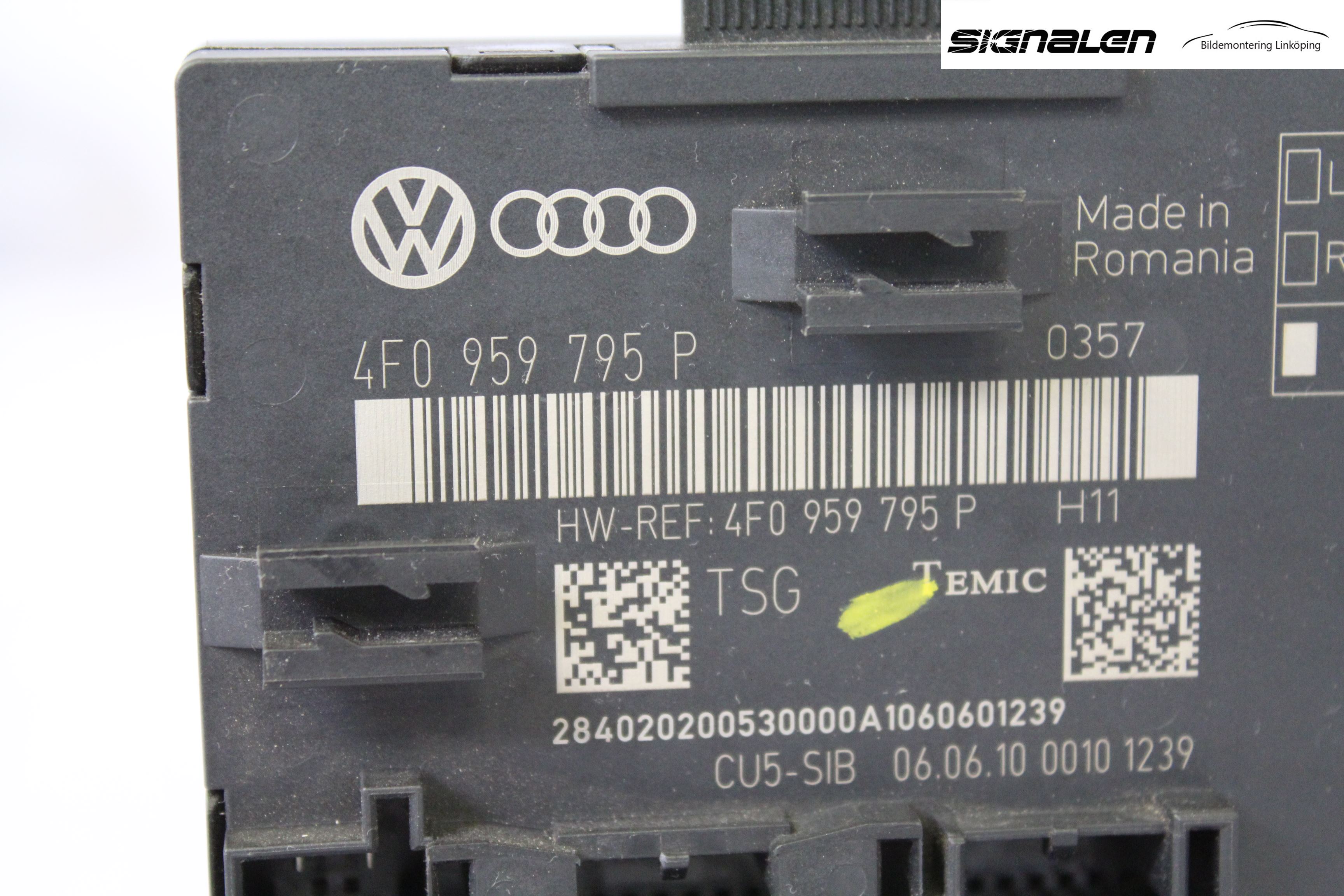 Audi A6/S6     05-11 Styrenhet Dörr