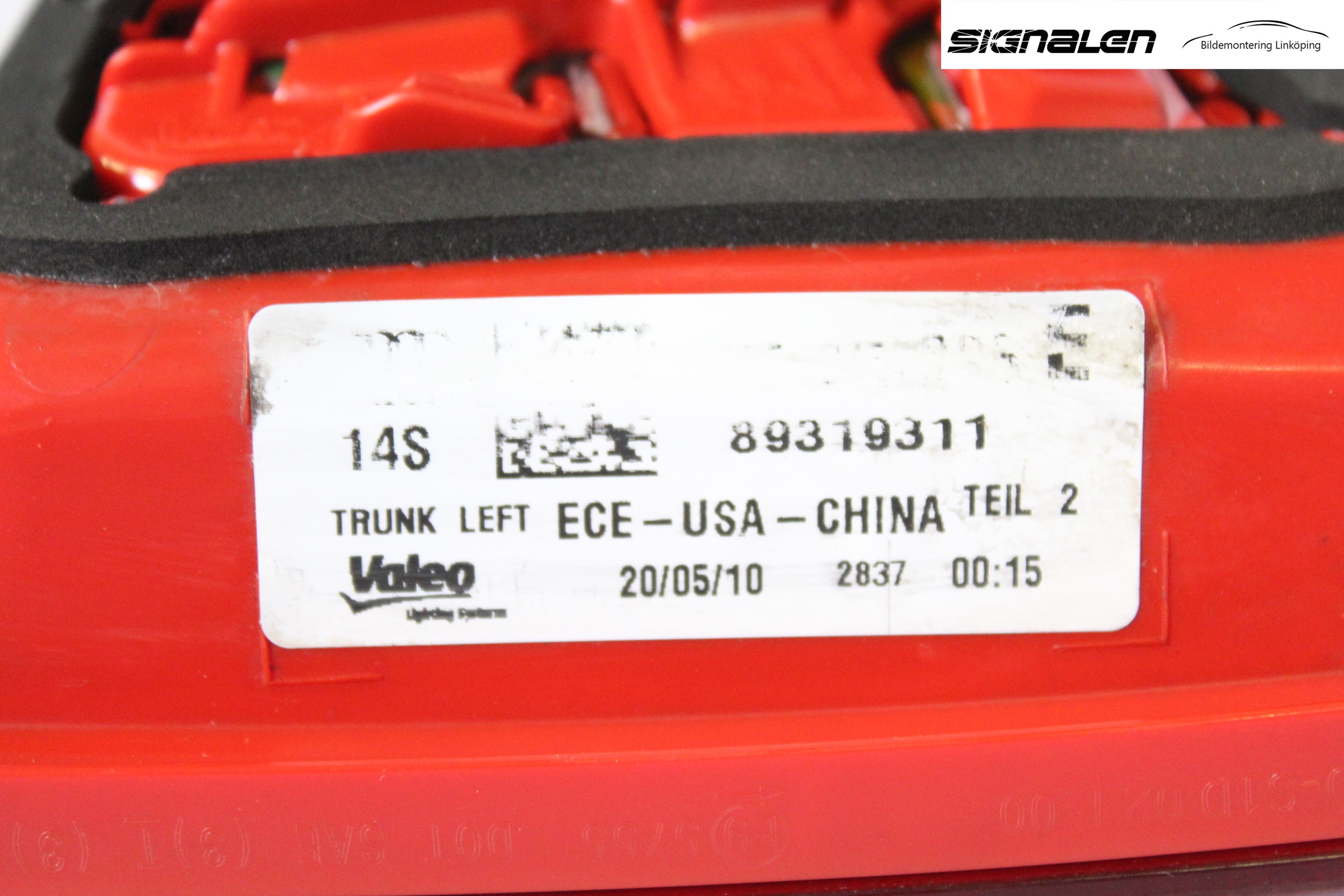 Audi A6/S6     05-11 Bakljus Lucka Vä