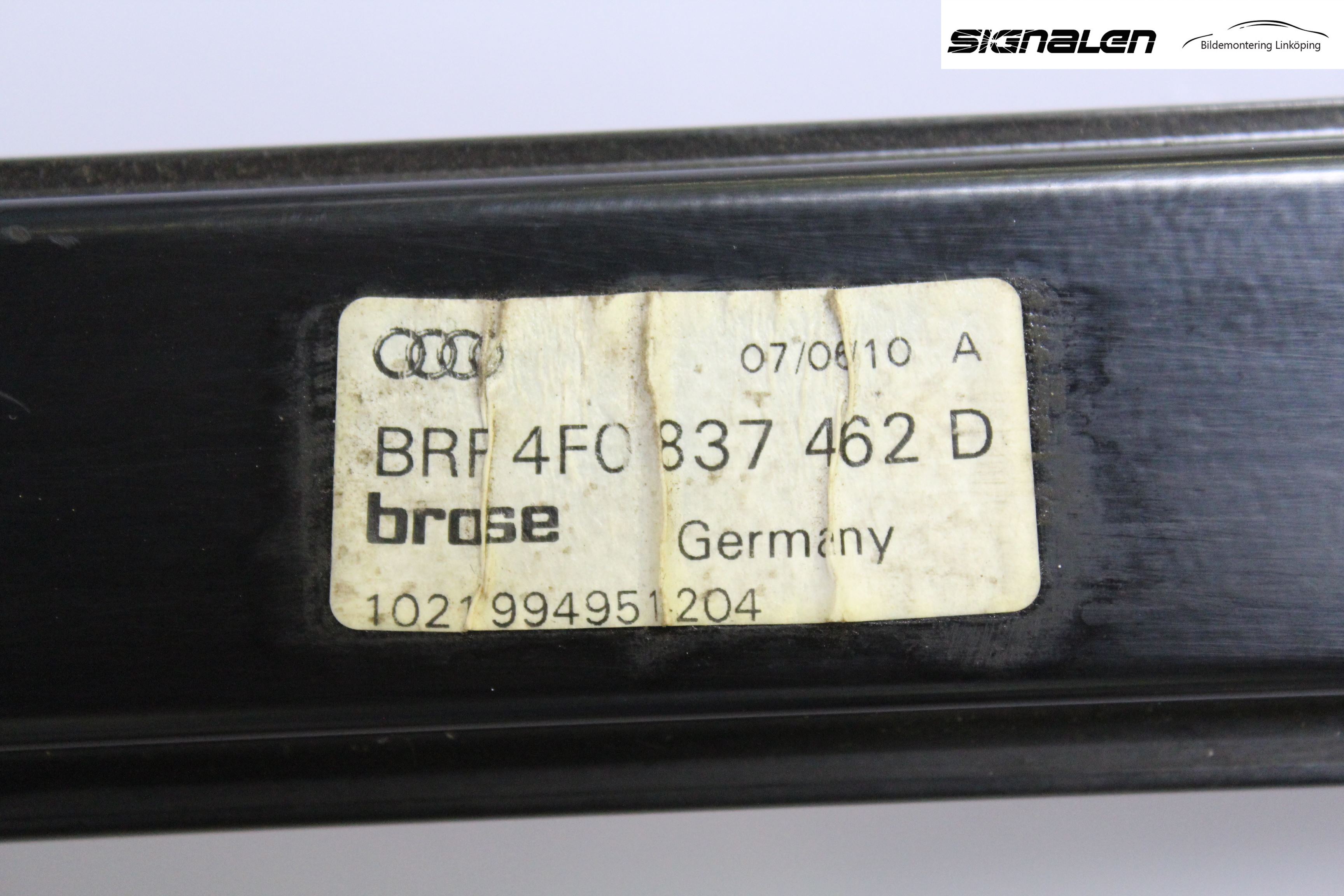 Audi A6/S6     05-11 Fönsterhissmekanism