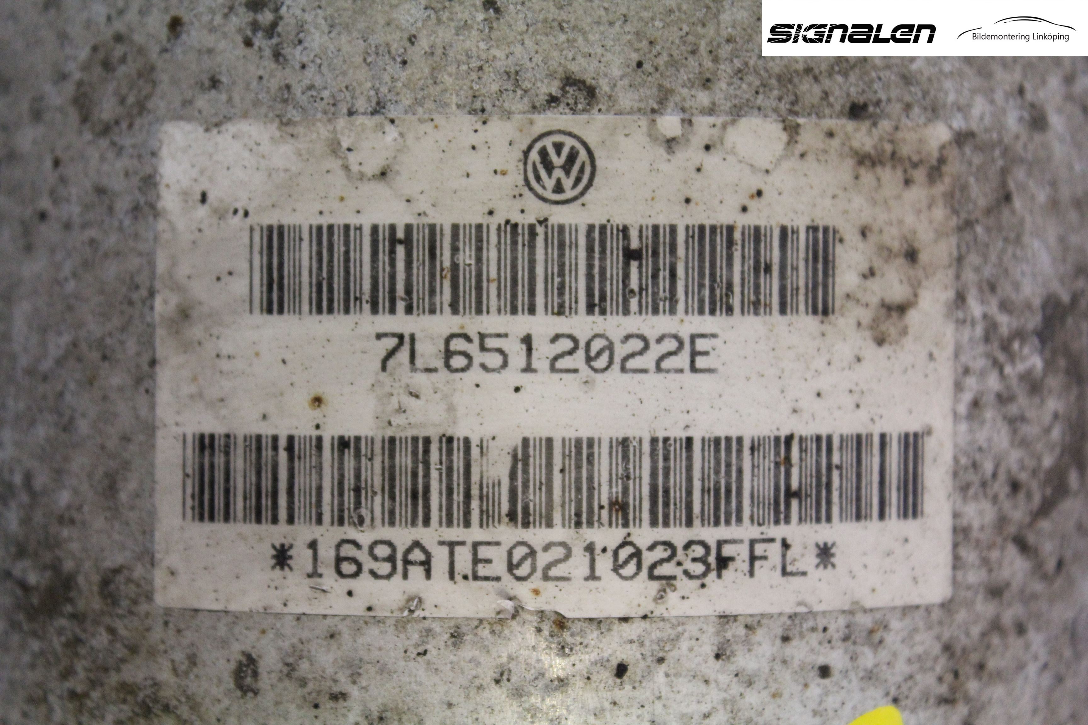 Volkswagen VW TOUAREG 7L 03-10 Fjäderben Bak Höger