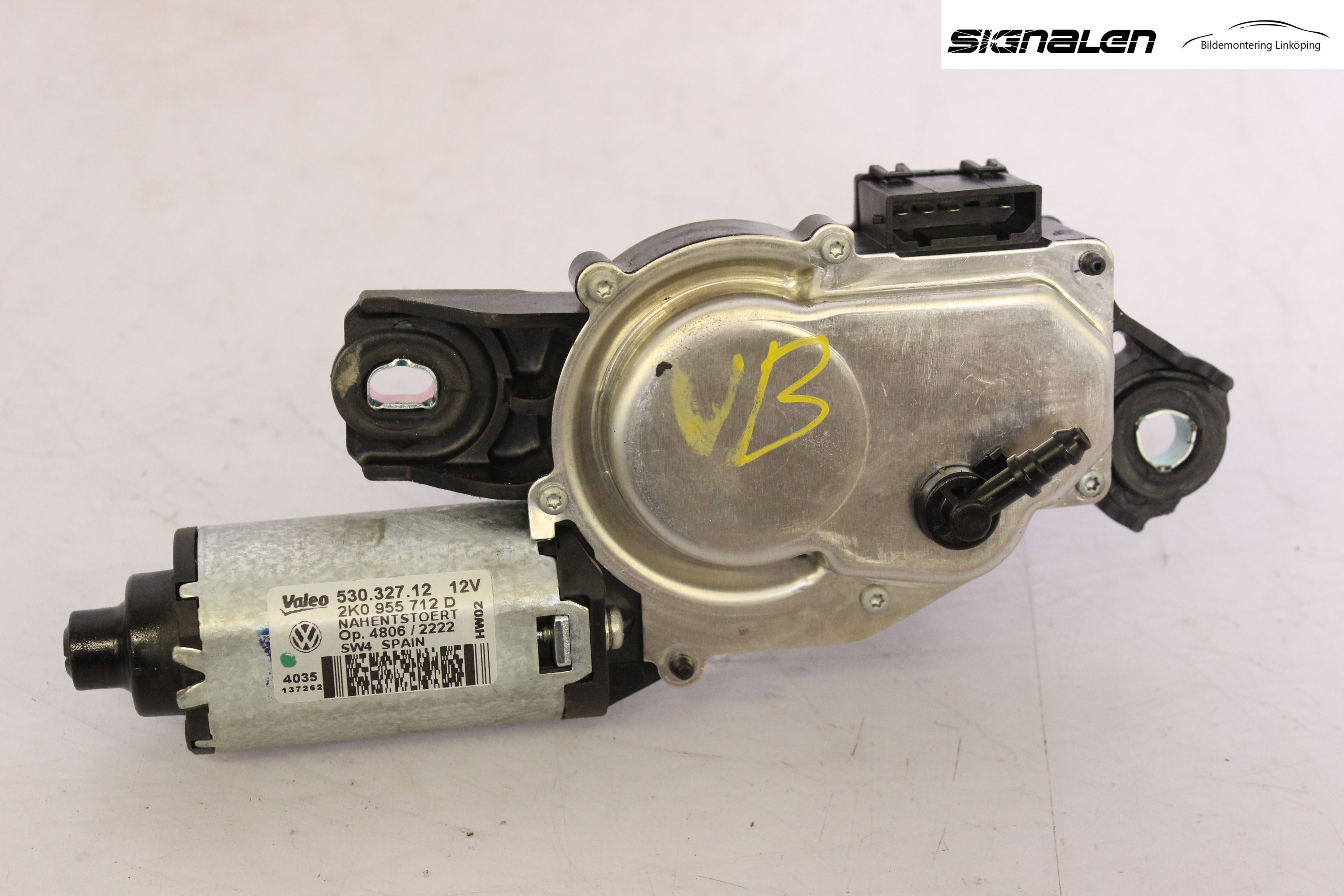 Volkswagen VW CADDY 11-15 Torkarmotor Baklucka