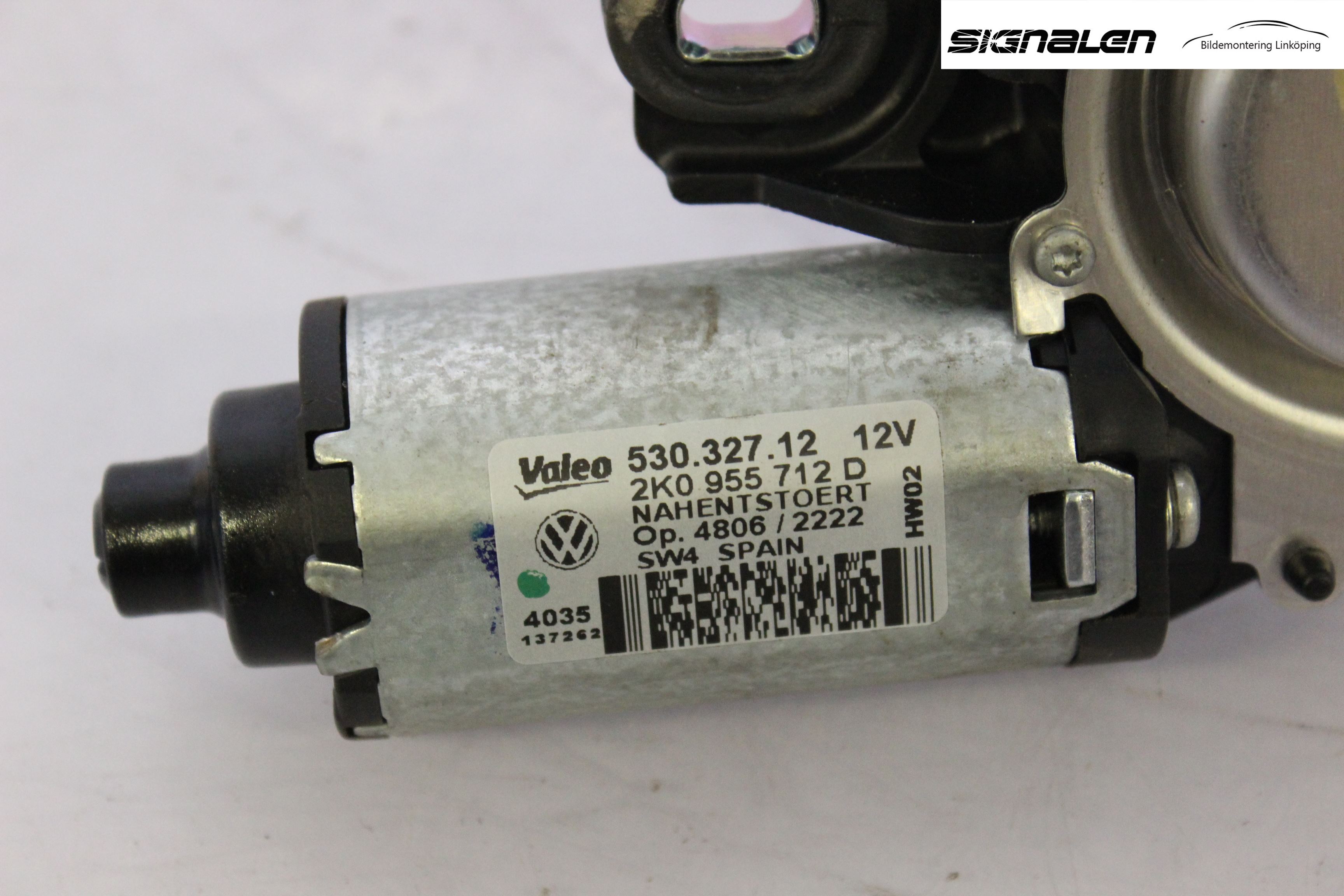 Volkswagen VW CADDY 11-15 Torkarmotor Baklucka