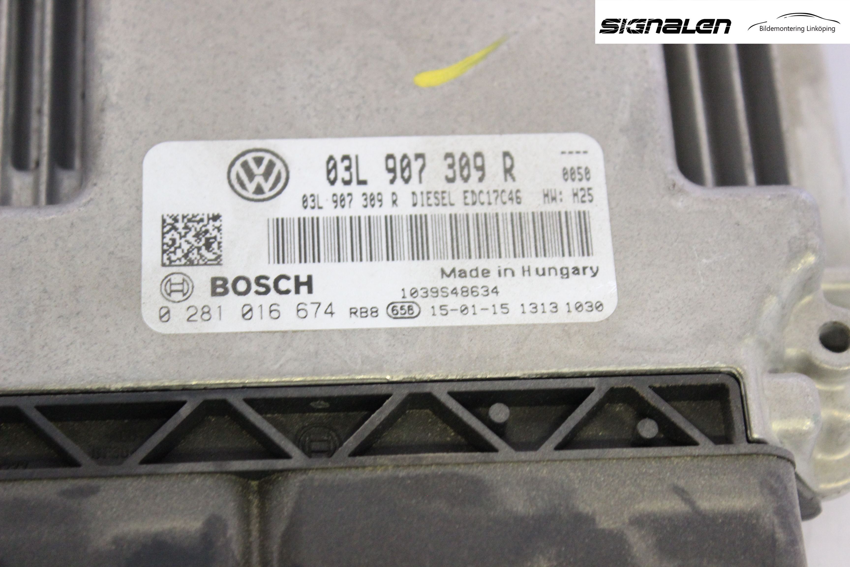 Volkswagen VW CADDY 11-15 Styrenhet Inspump Diesel