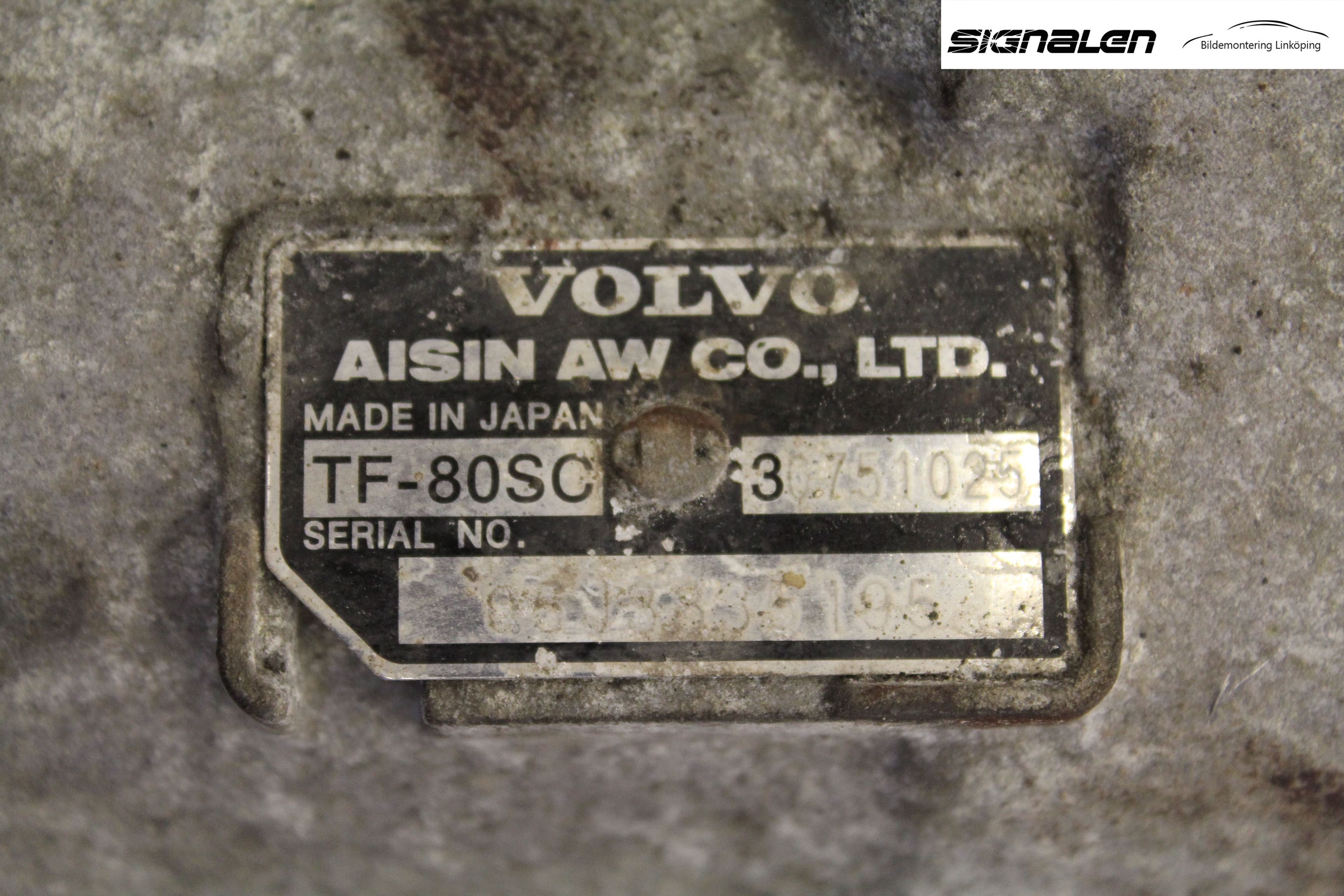 Volvo S60 05-10 Växellåda Automat